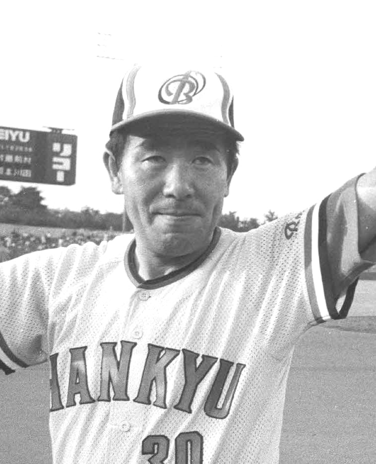 84年阪急の上田利治監督