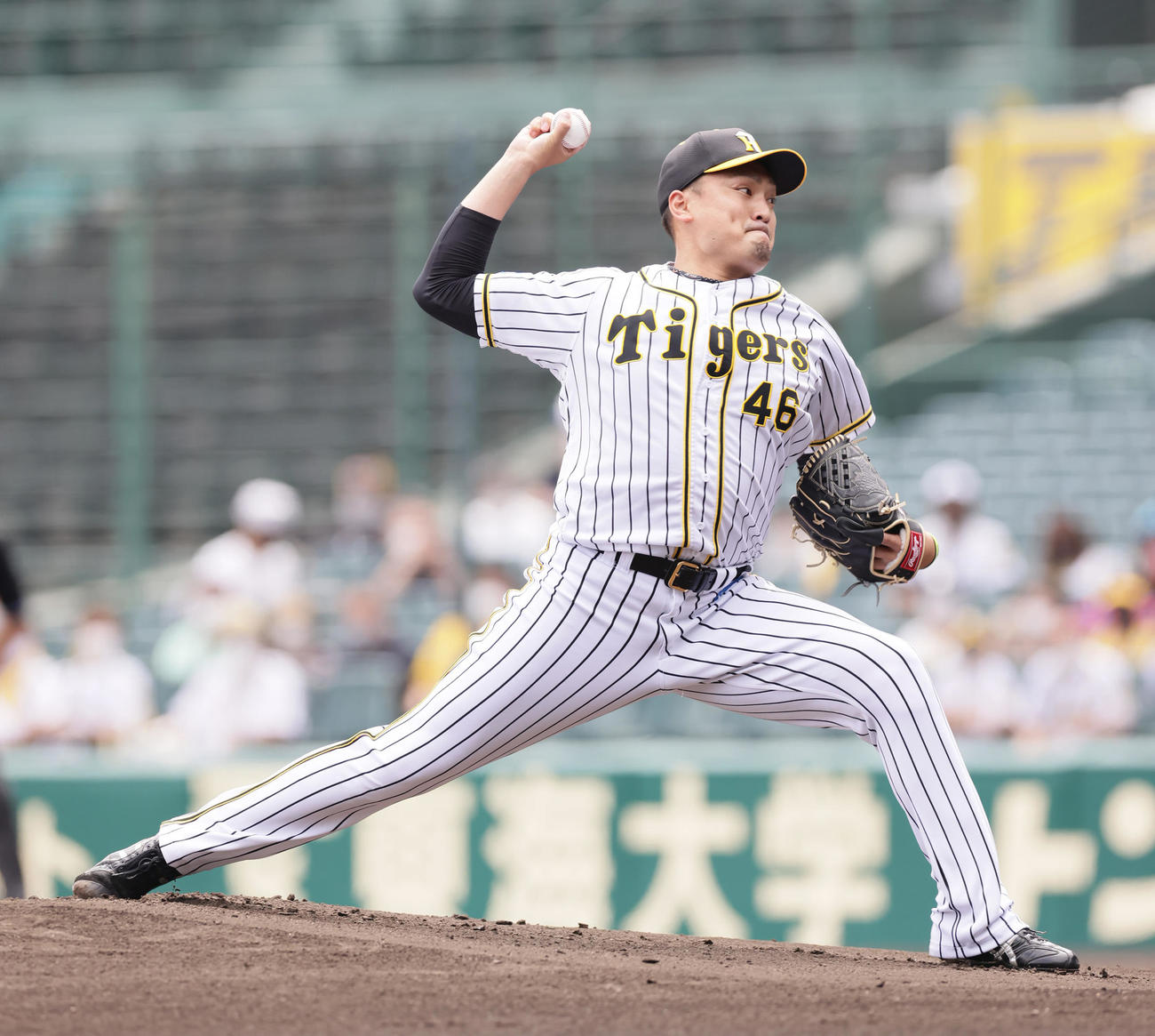 阪神秋山拓巳（2021年6月20日撮影）