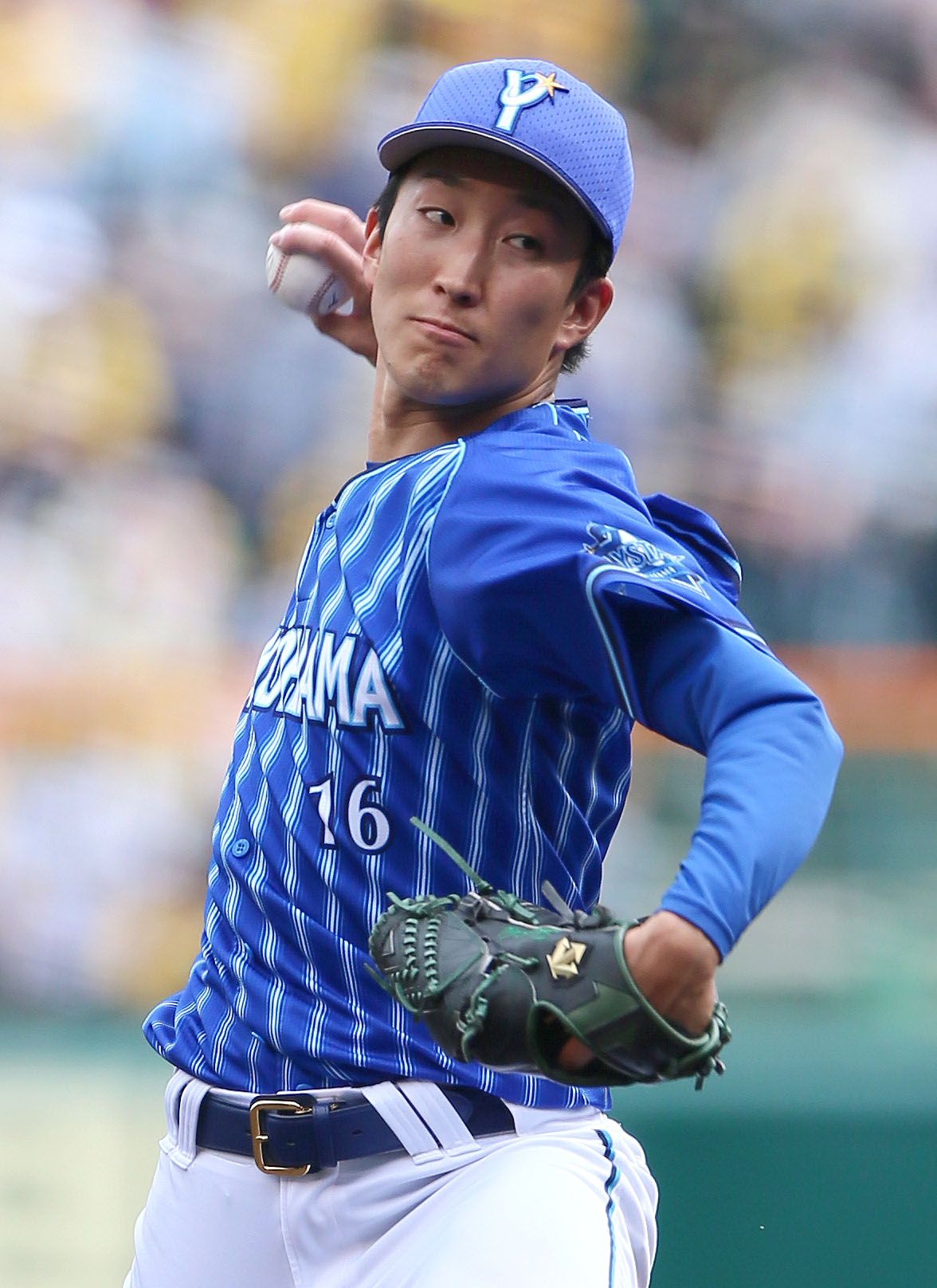 阪神対DeNA DeNA先発の大貫（撮影・上山淳一）