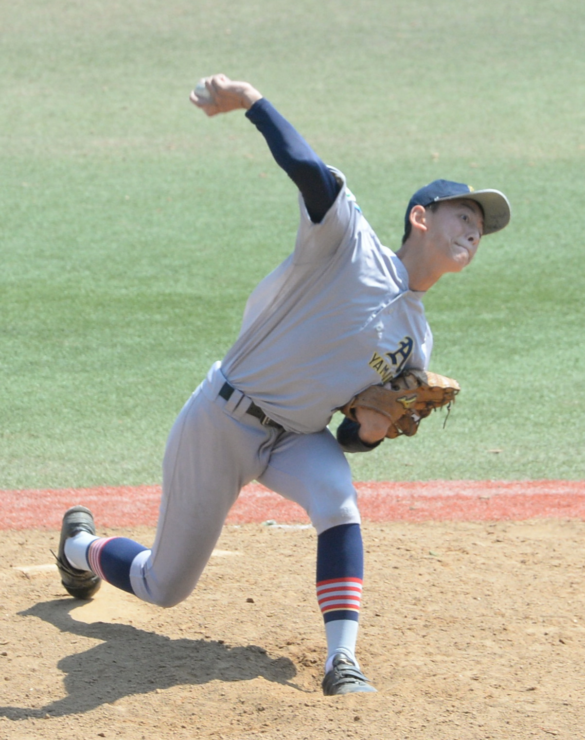 秋田北シニアの追撃を振り切った青森山田シニアのエース桜田