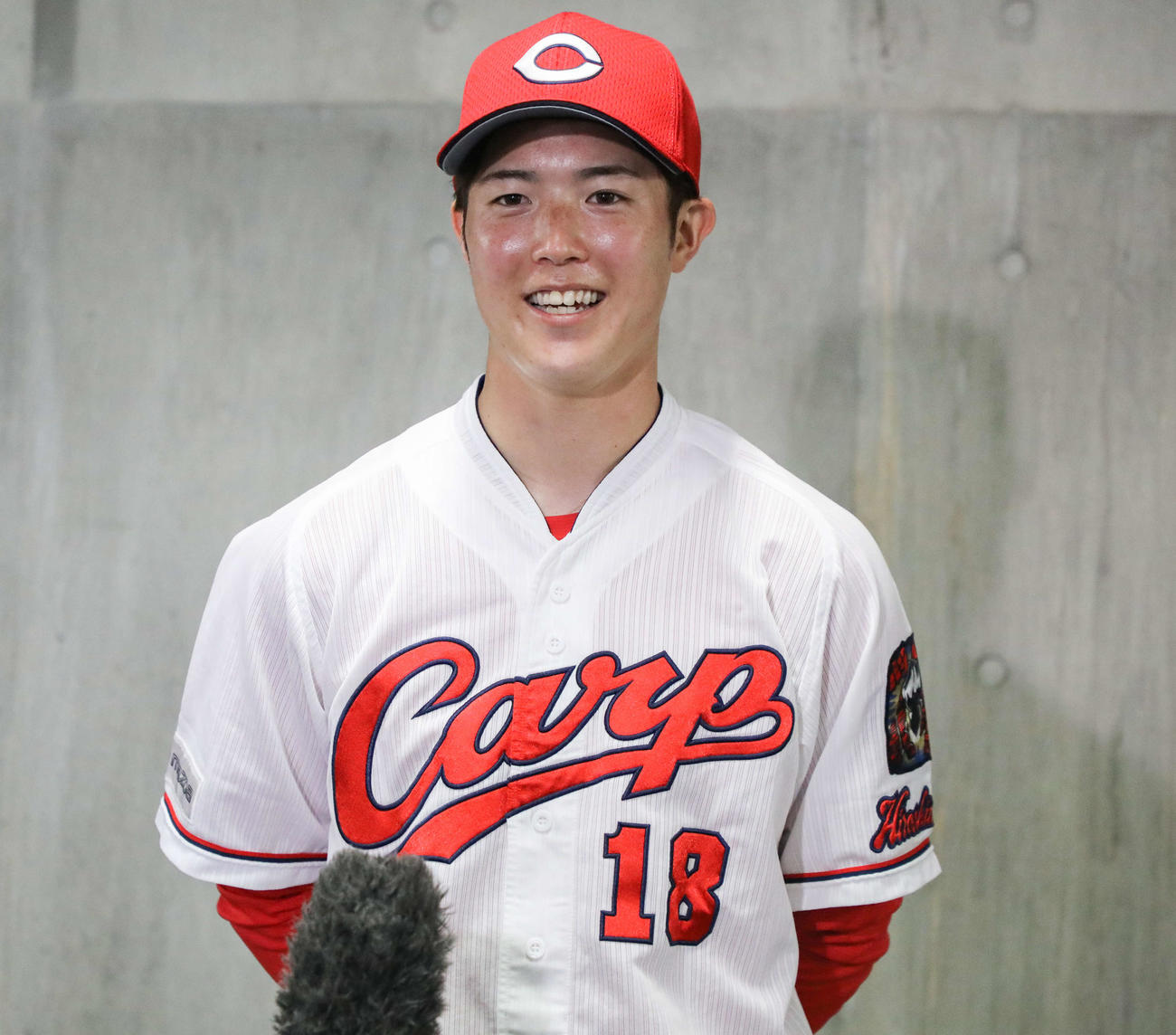 ファン投票でオールスターに選出された森下（球団提供）