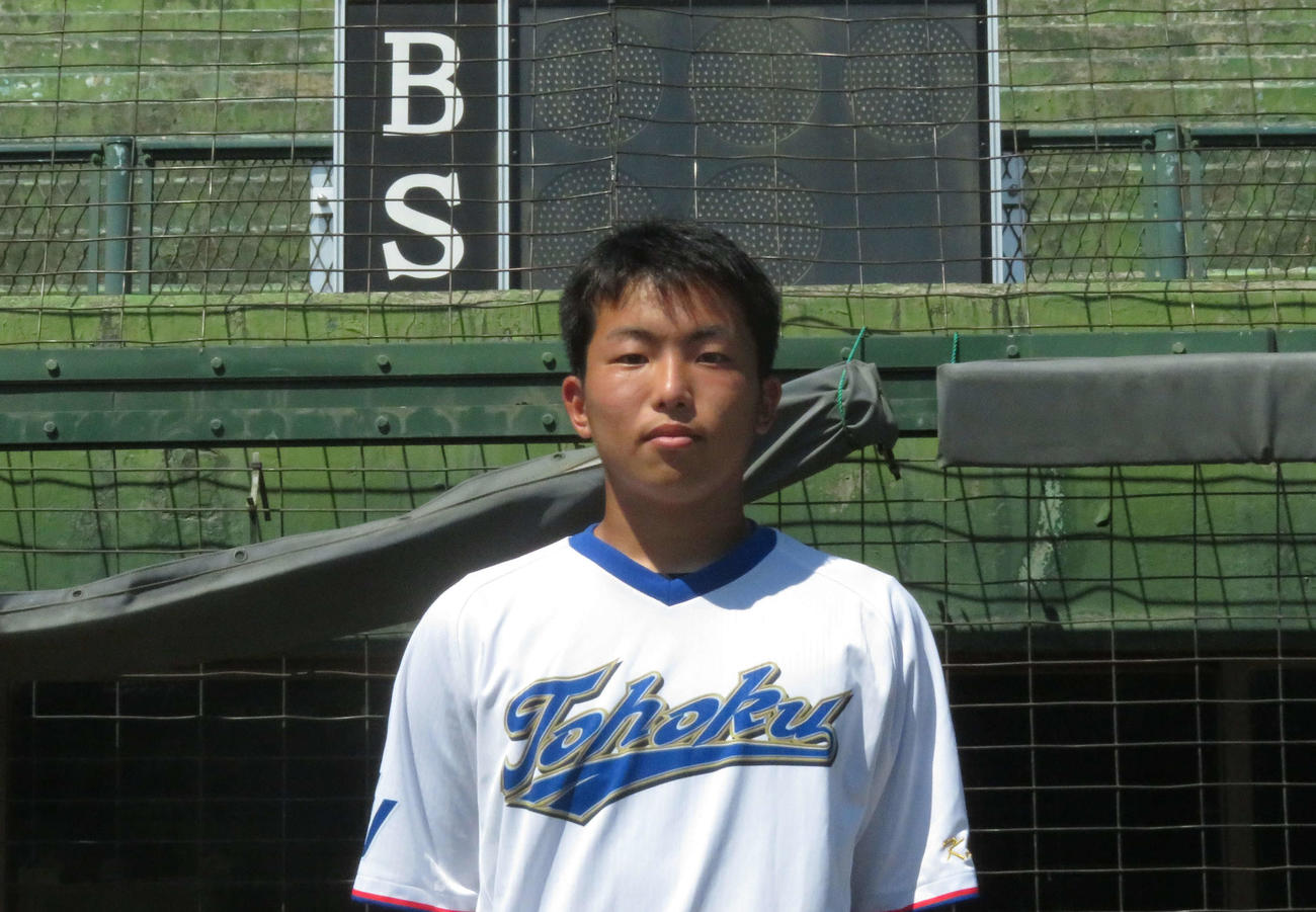 東北学院大で現役復帰した及川恵介