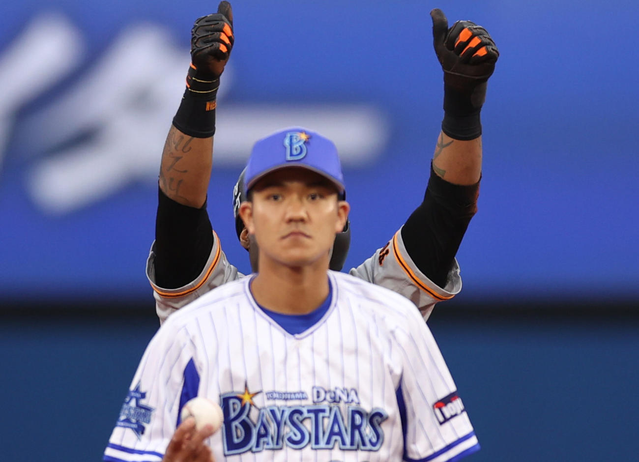 DeNA田中俊太（2021年5月11日撮影）