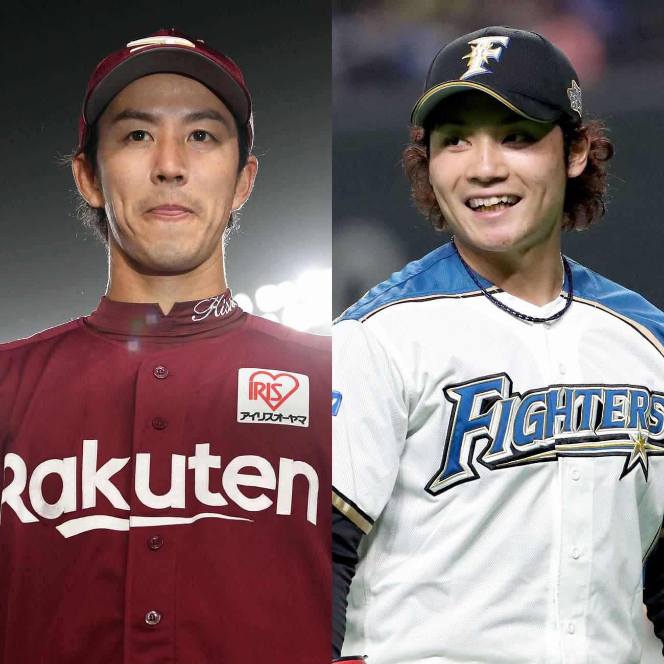 楽天岸と日本ハム伊藤