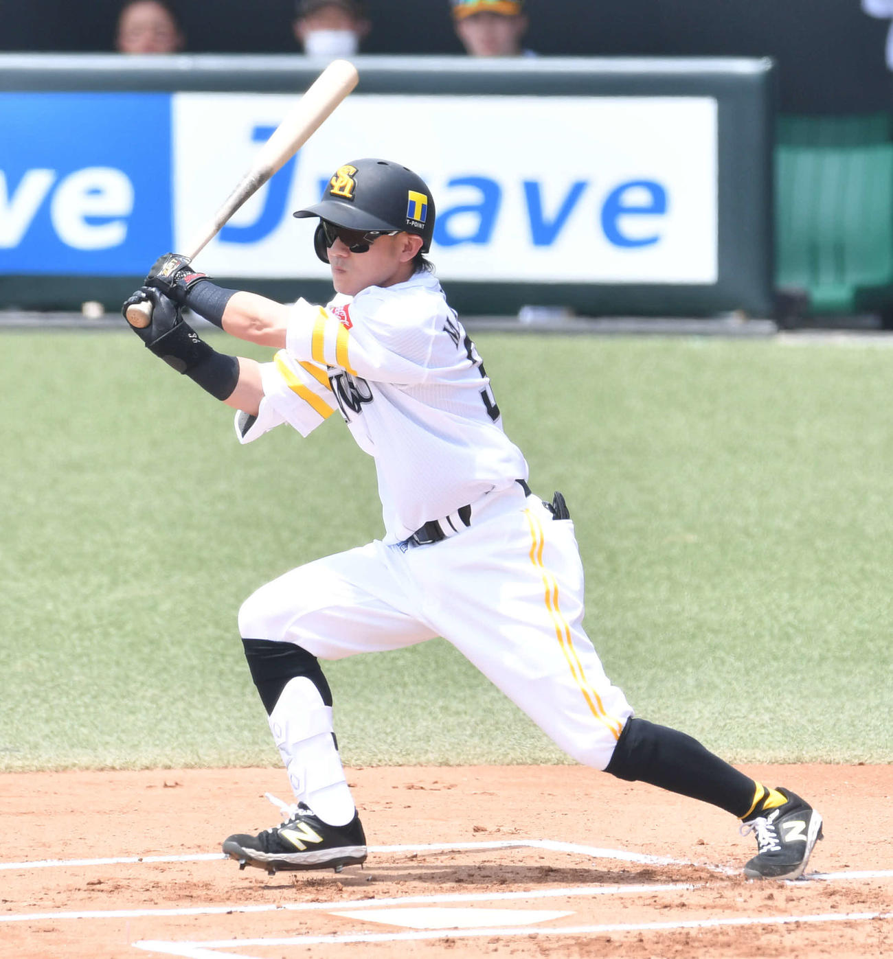 ソフトバンク牧原大成（2021年6月17日撮影）