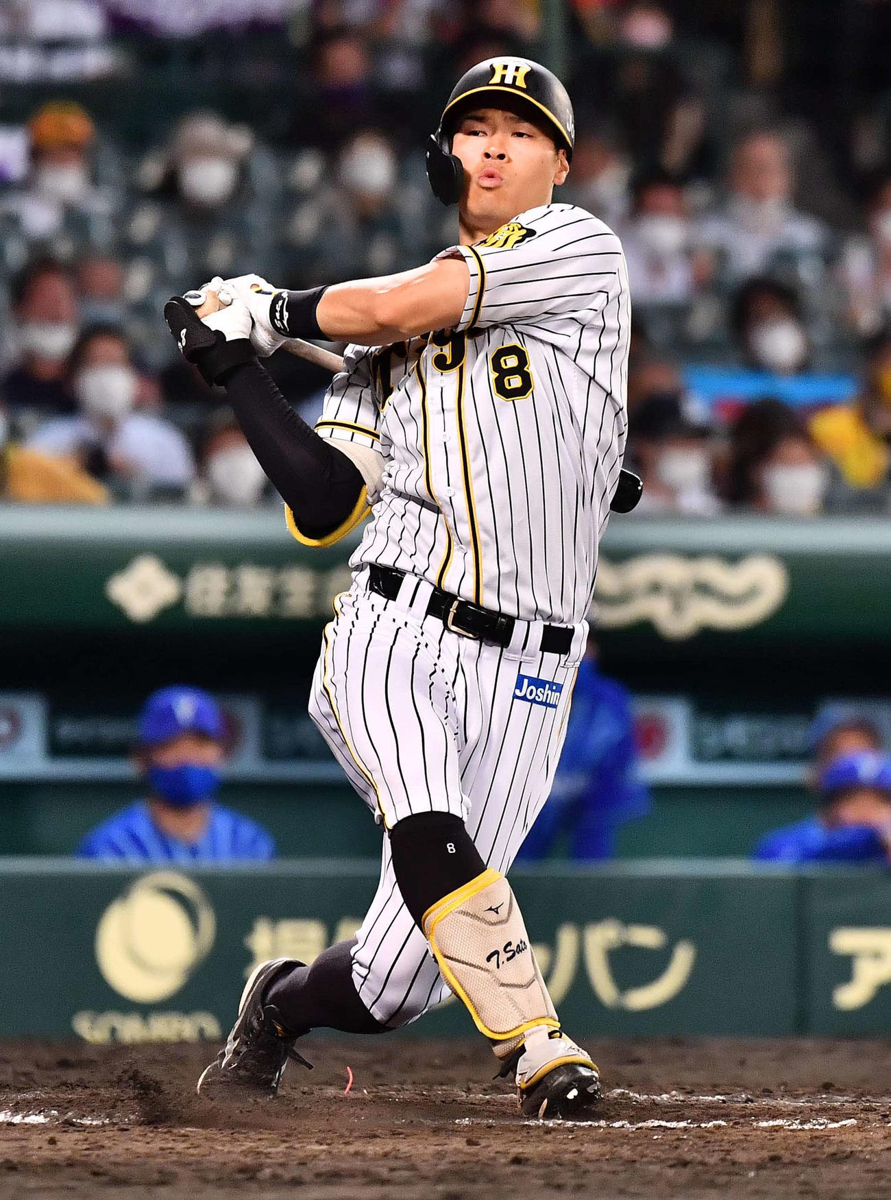 阪神佐藤輝明（2021年6月25日撮影）