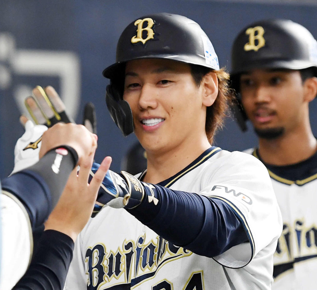 オリックス吉田正尚（2021年6月27日撮影）