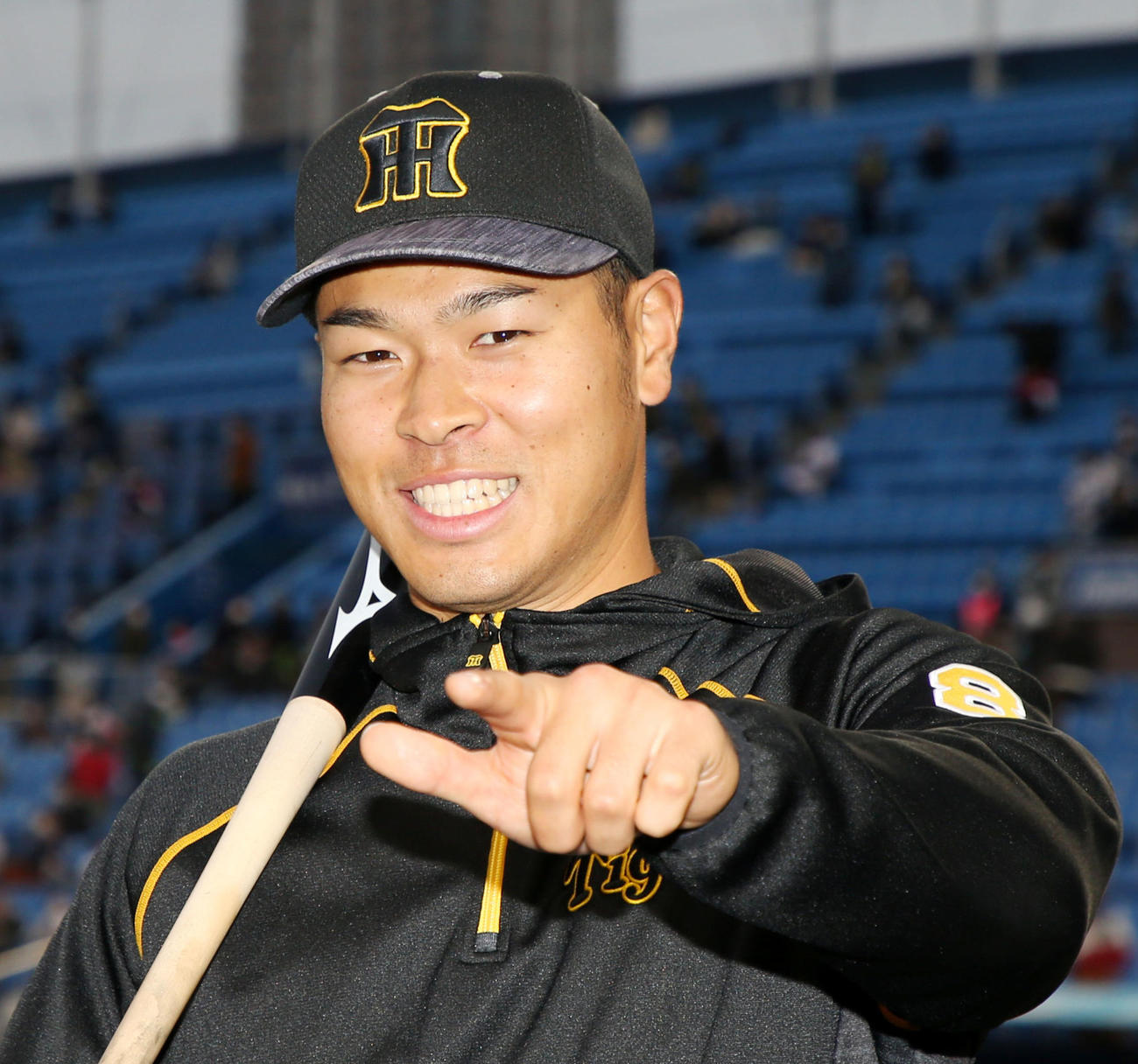 阪神佐藤輝明（2021年3月26日撮影）