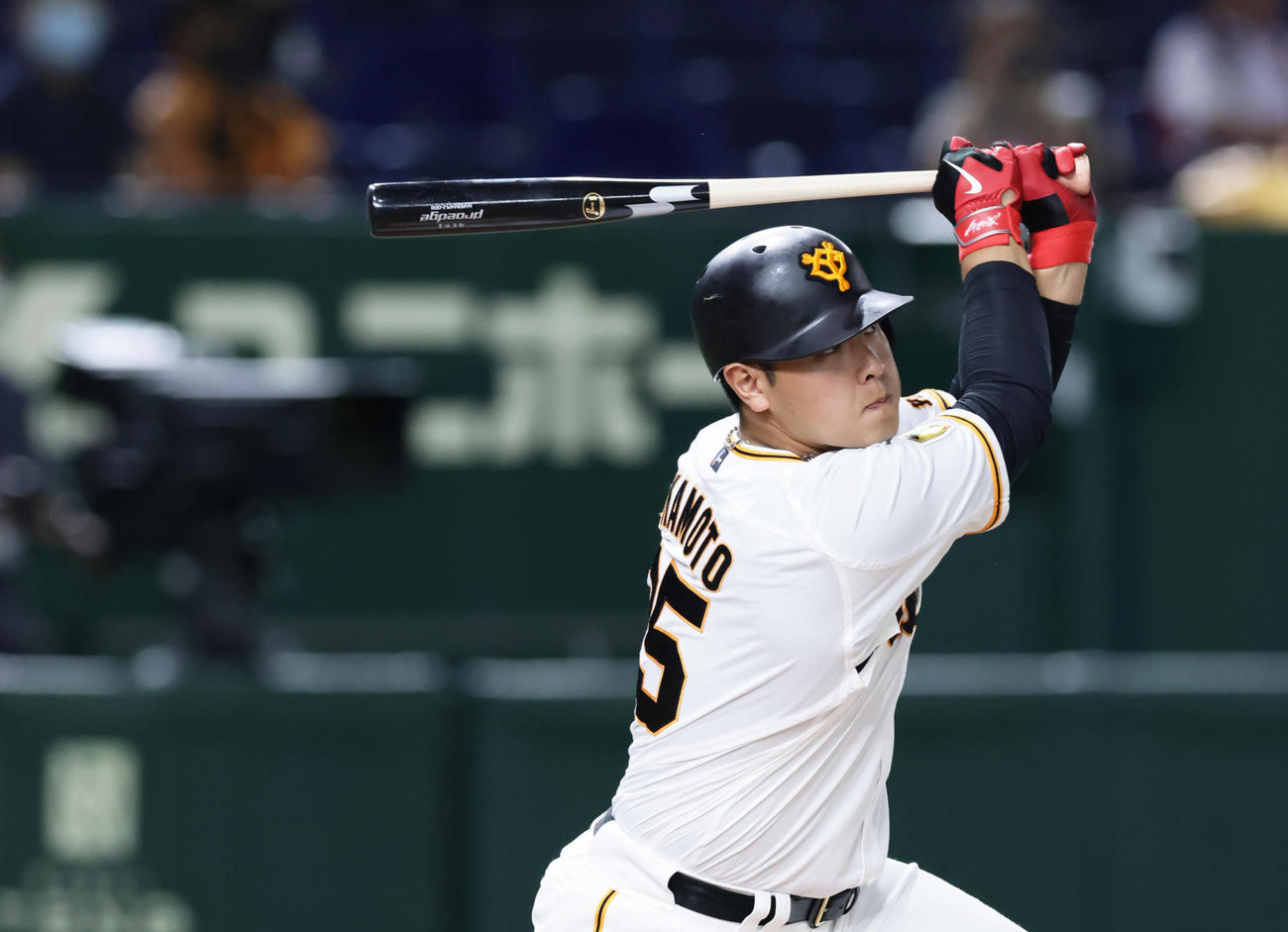 岡本和真（2021年6月29日撮影）