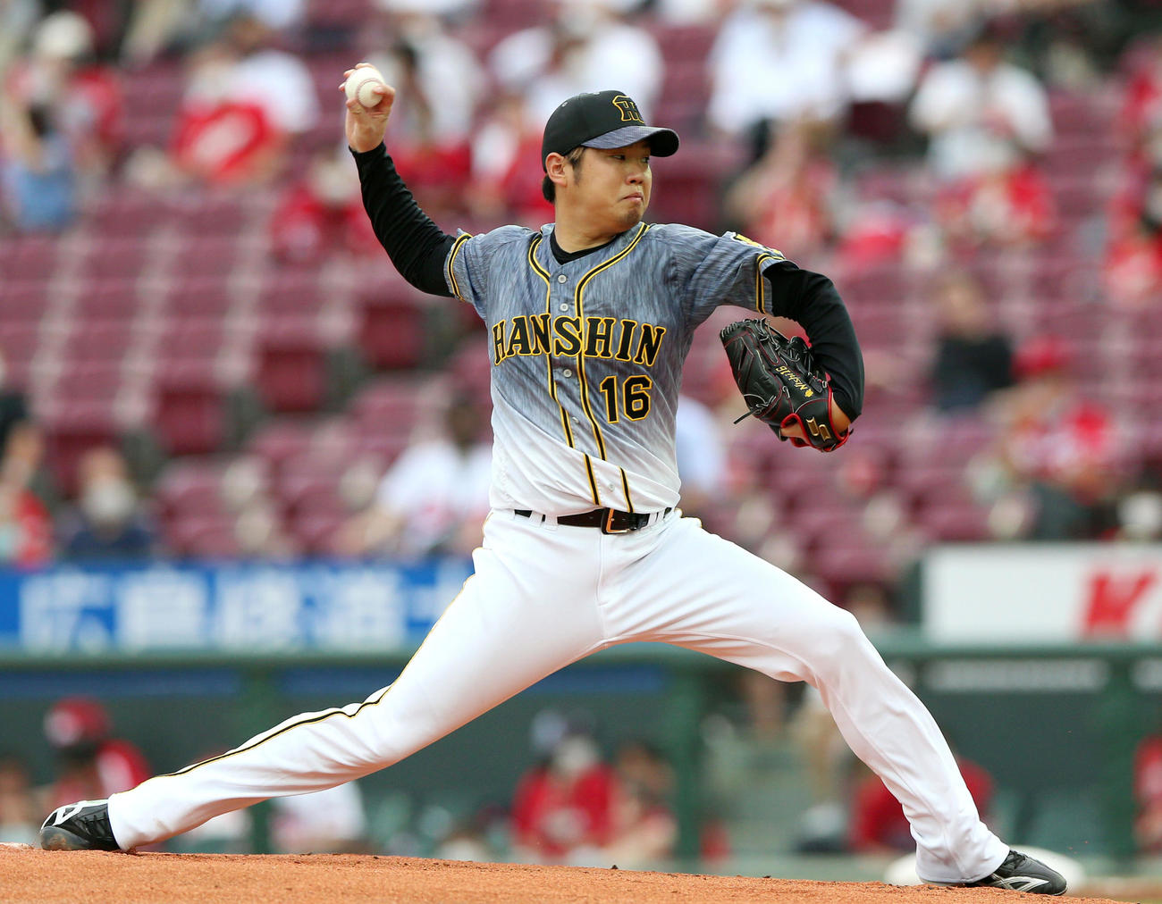 阪神対広島　阪神先発の西勇（撮影・上山淳一）