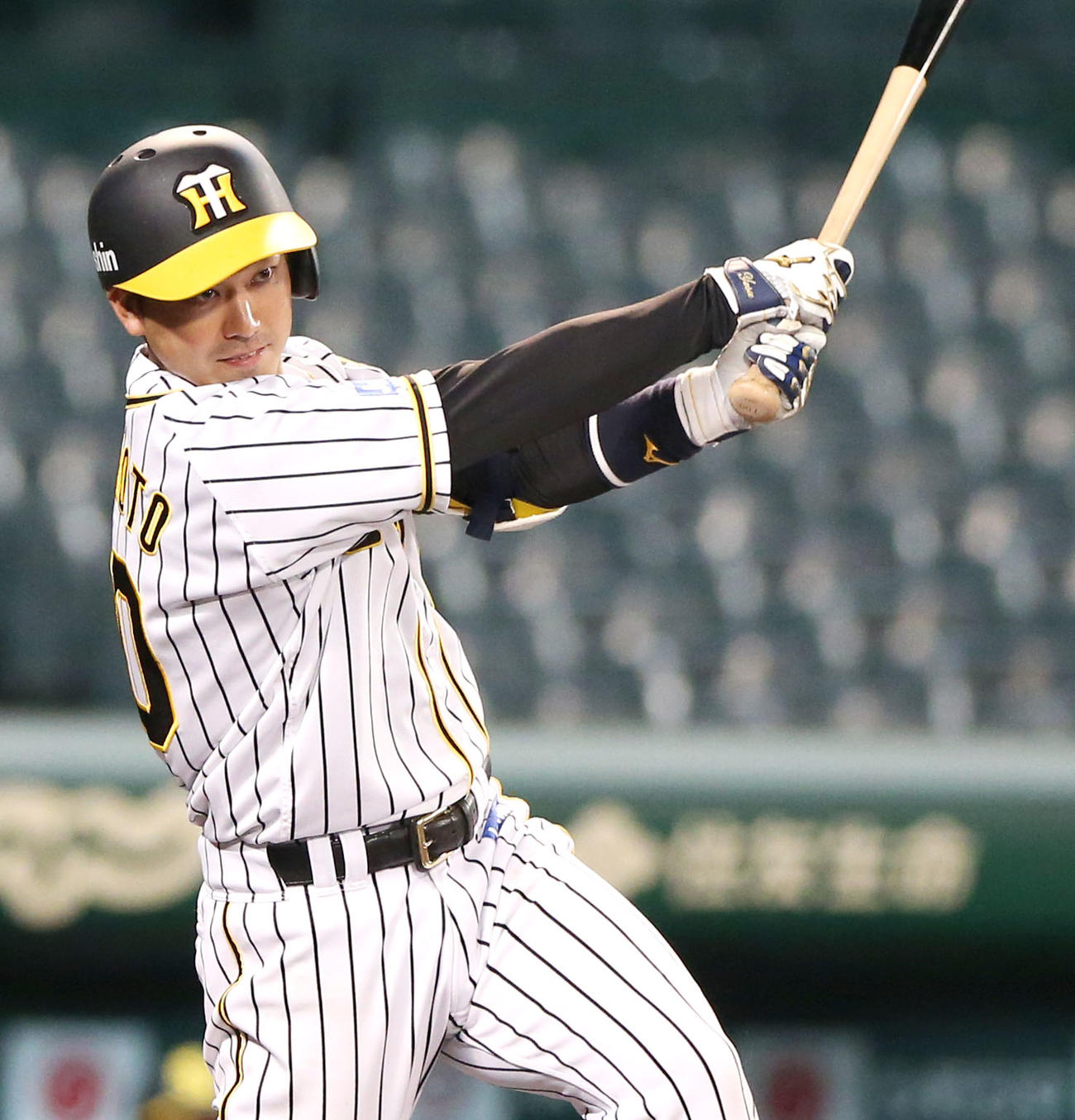 阪神山本泰寛（2021年6月12日撮影）