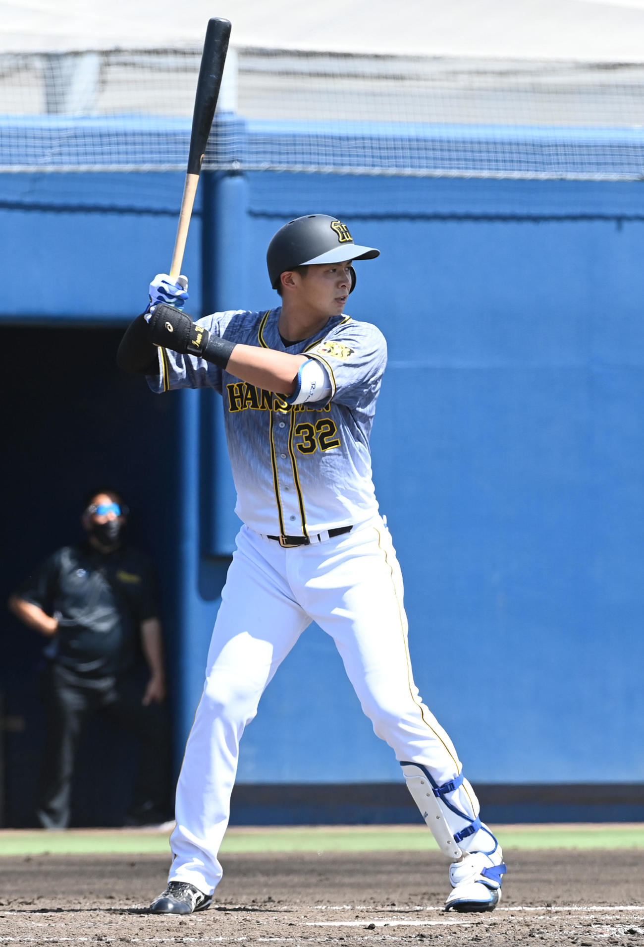 阪神井上広大（2021年5月13日撮影）