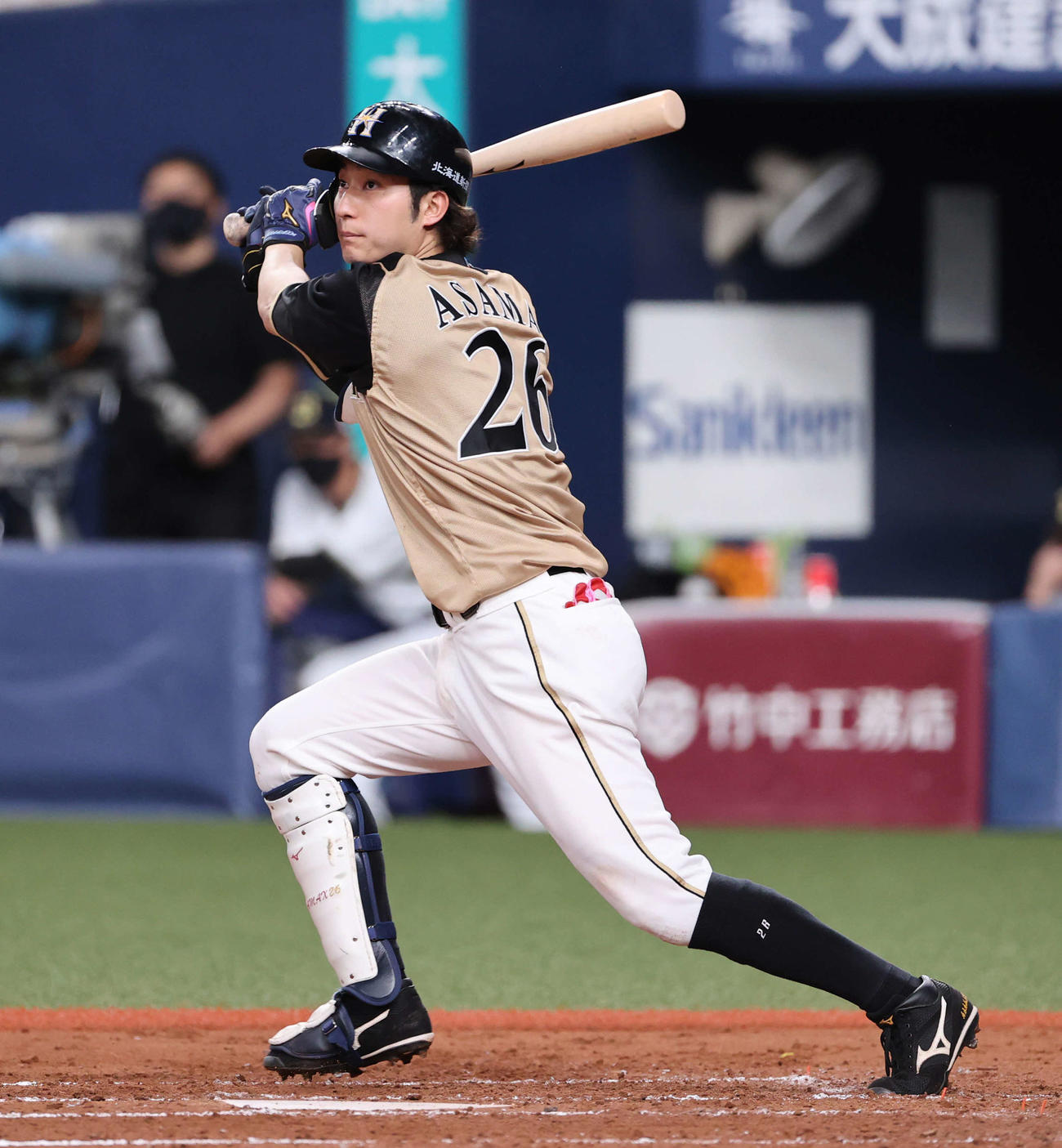 日本ハム浅間大基（2021年6月23日撮影）