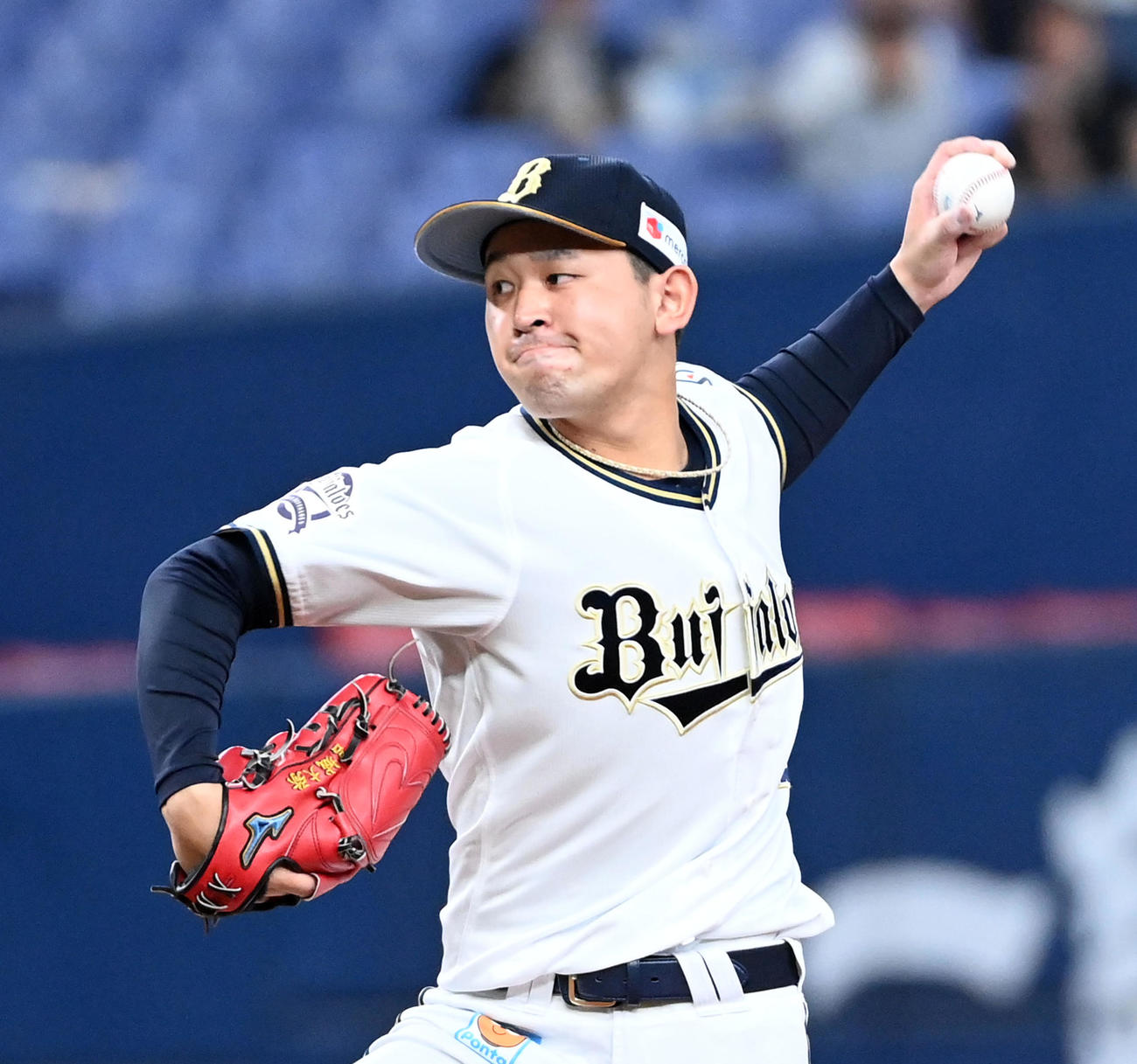 オリックス宮城大弥（2021年6月27日撮影）