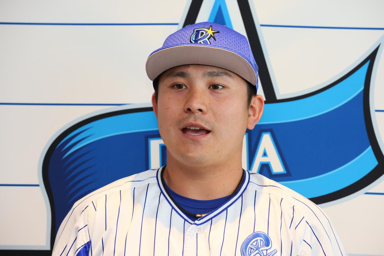 監督推薦でオールスターに選ばれたDeNA佐野（球団提供）