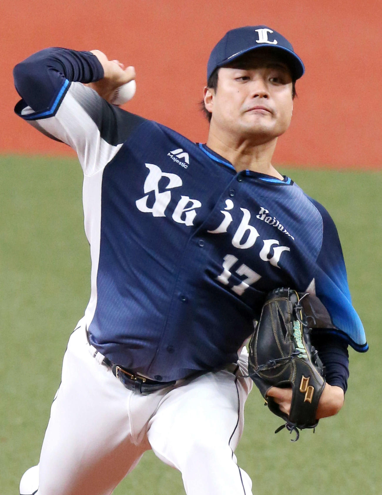 西武松本航（2021年6月28日撮影）