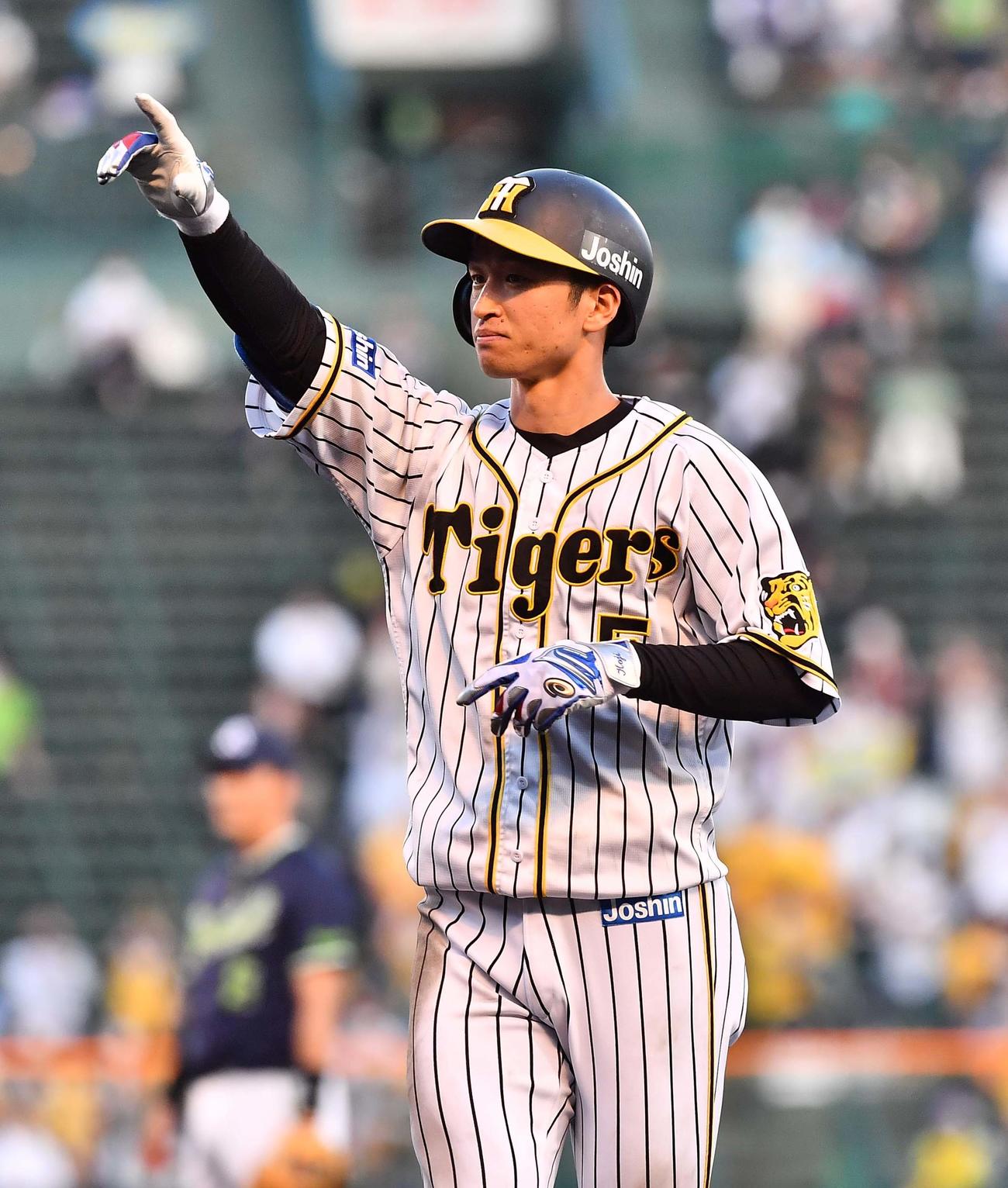 阪神近本光司（2021年6月27日撮影）