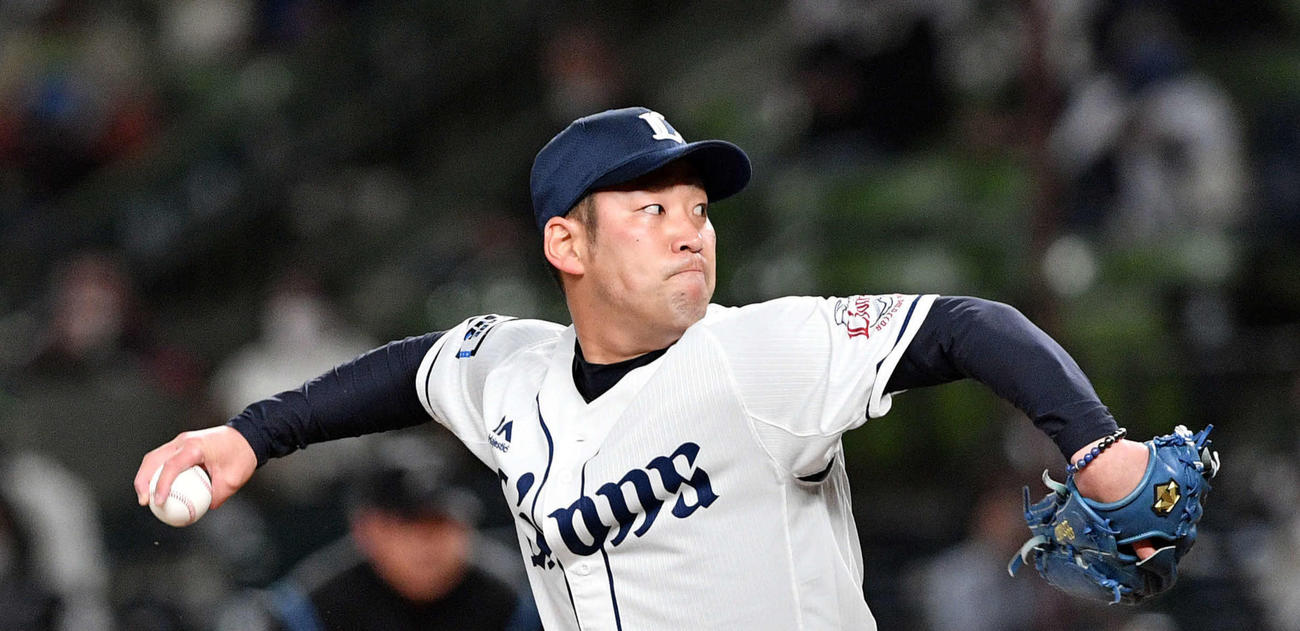 西武増田達至（21年4月撮影）