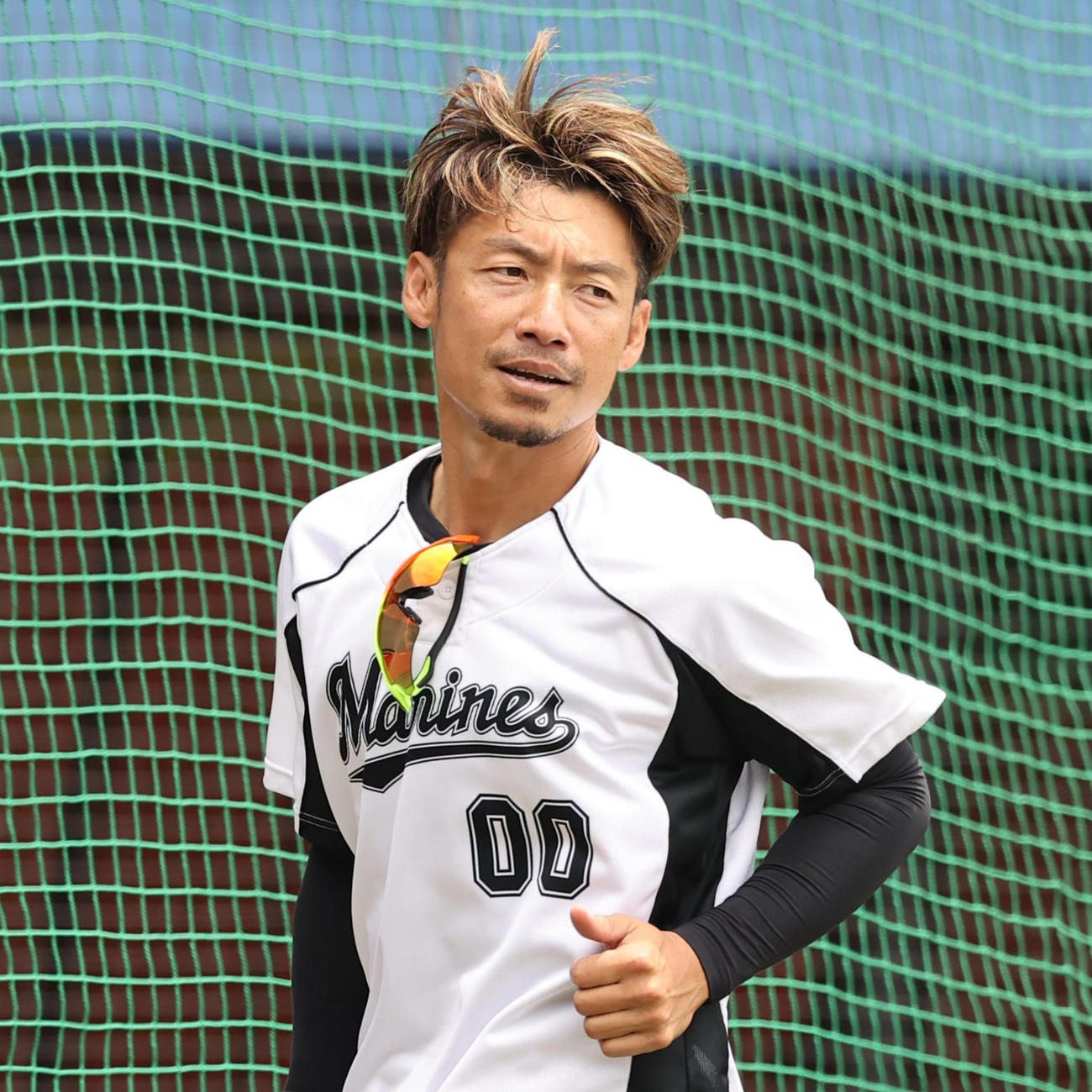 ロッテ鳥谷敬（2021年6月13日撮影）