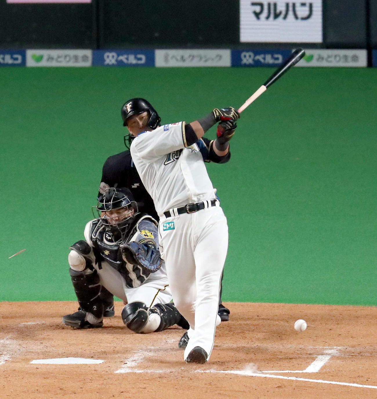 日本ハム中田翔（2021年6月8日撮影）
