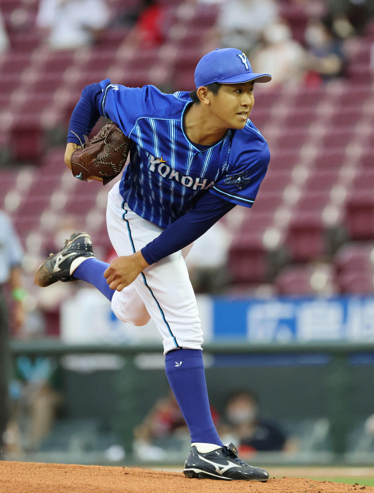 広島対DeNA DeNA先発の今永（撮影・加藤孝規）