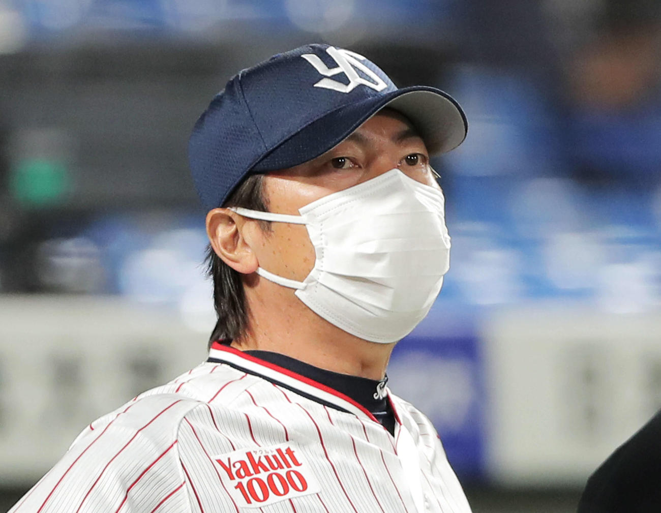 ヤクルト高津監督（2021年5月25日撮影）