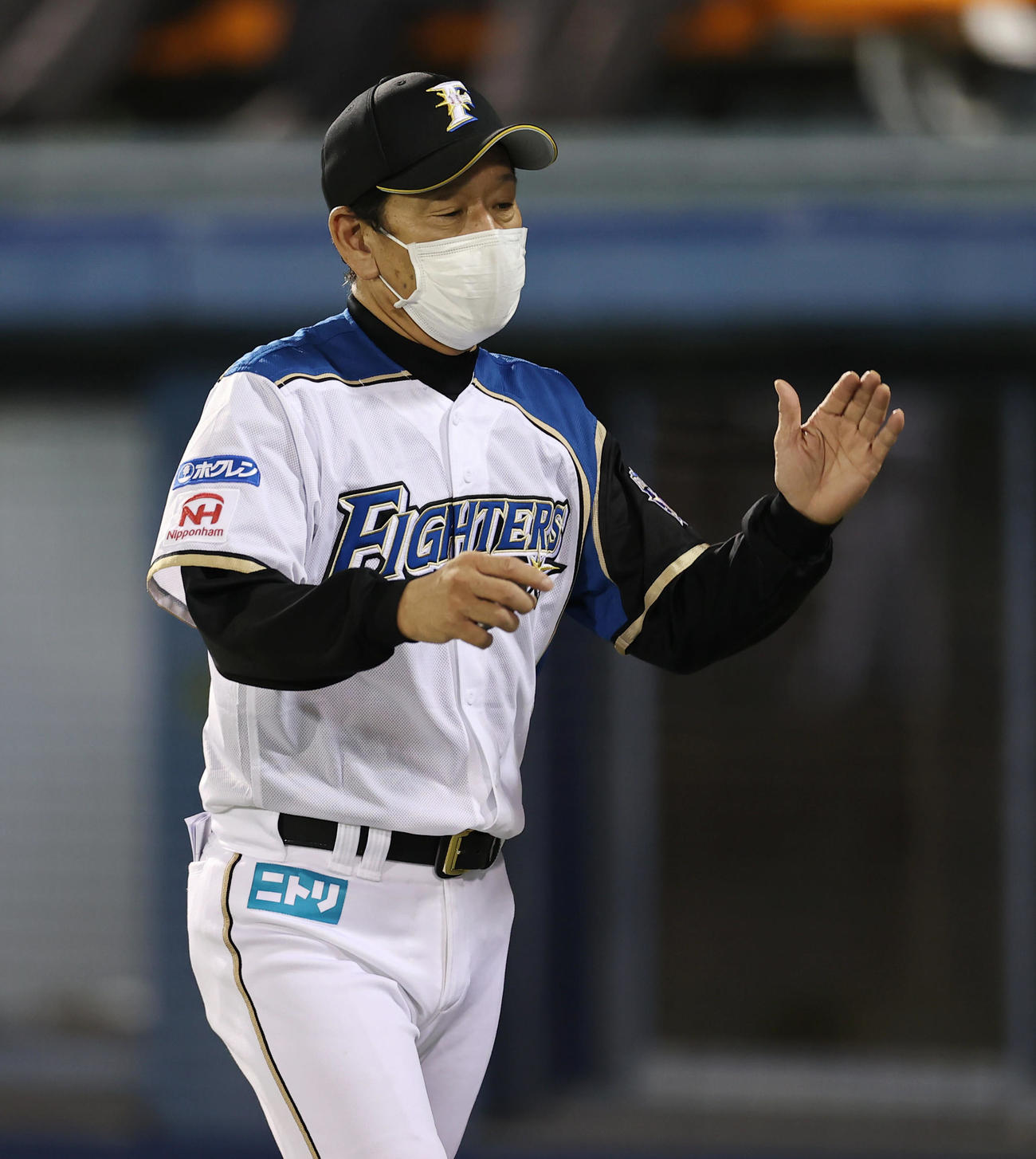 日本ハム栗山英樹監督（2021年6月26日撮影）