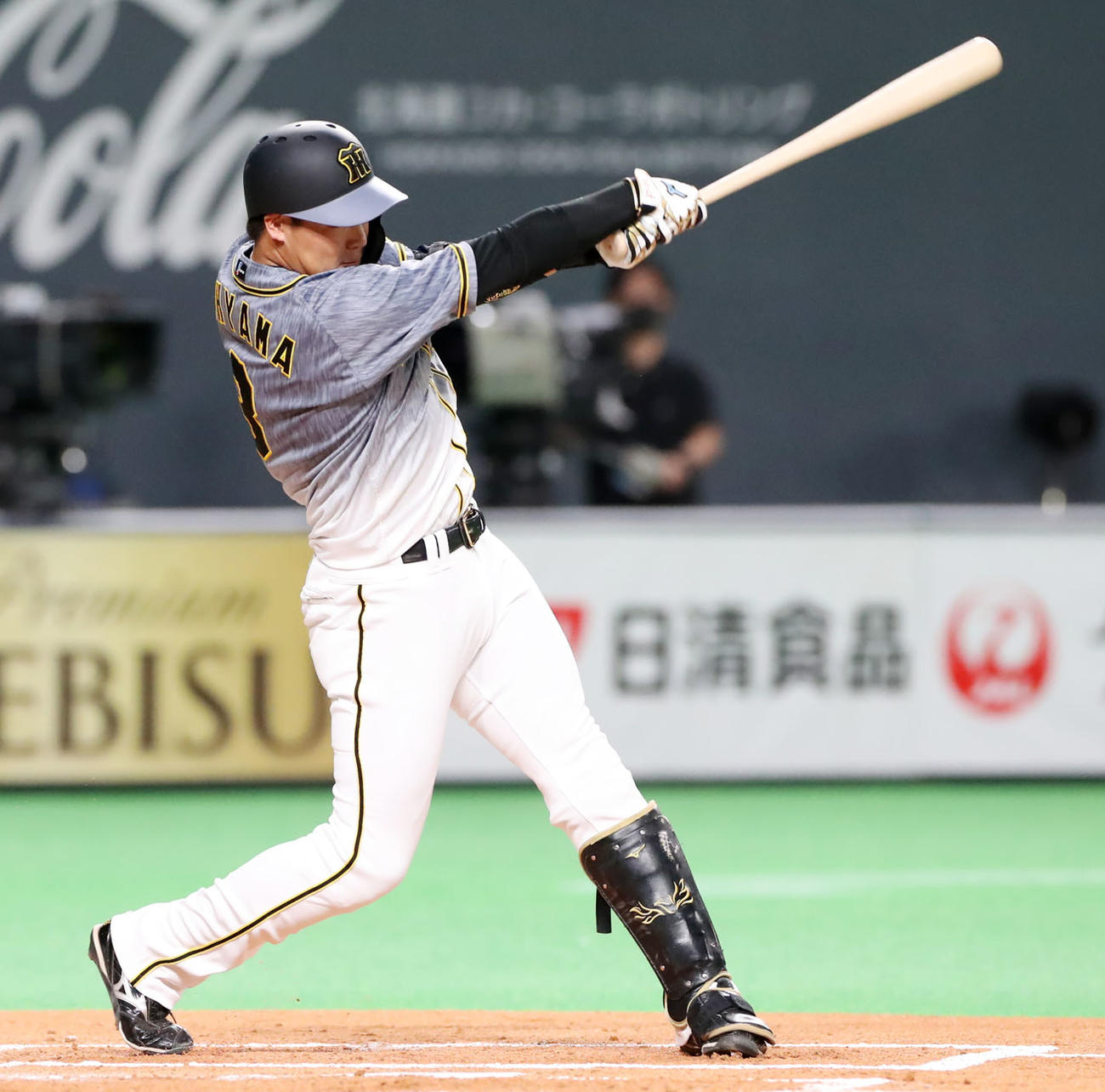 阪神大山悠輔（2021年6月9日撮影）