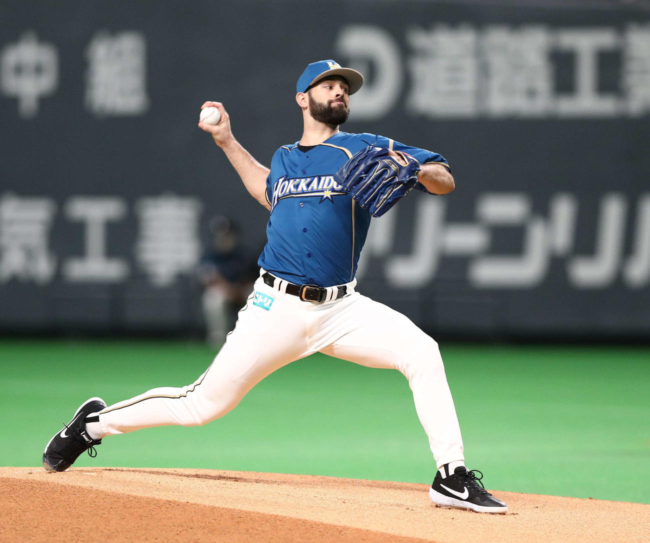 日本ハム時代のマルティネス（2020年10月8日撮影）
