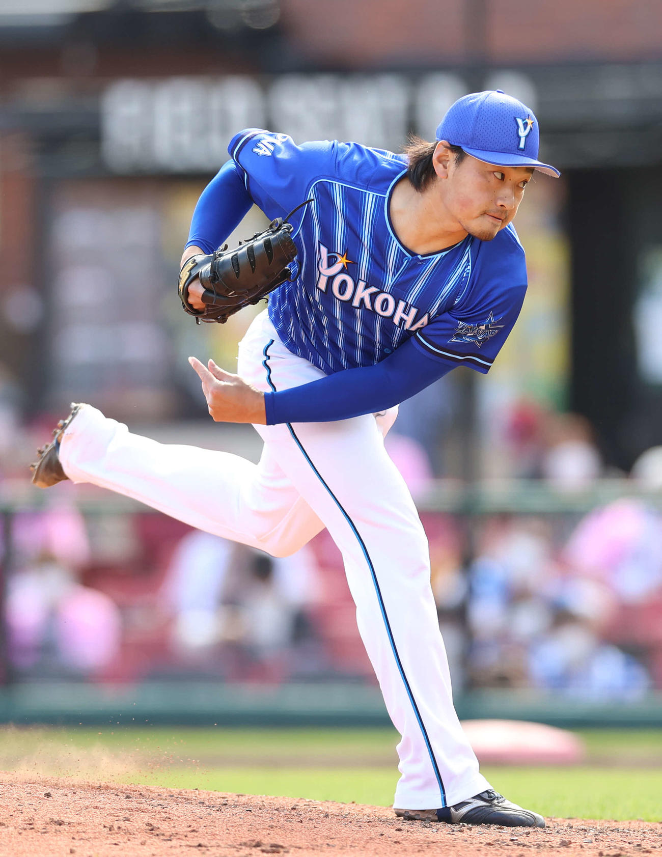 DeNA石田健大（2021年5月30日撮影）