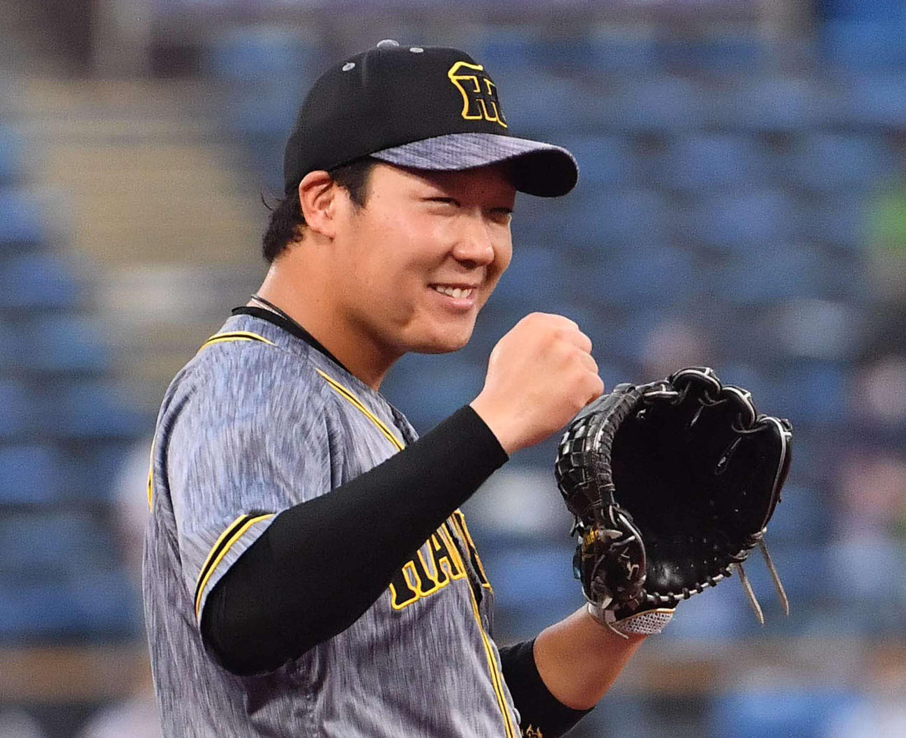 大山悠輔（2021年7月6日撮影）