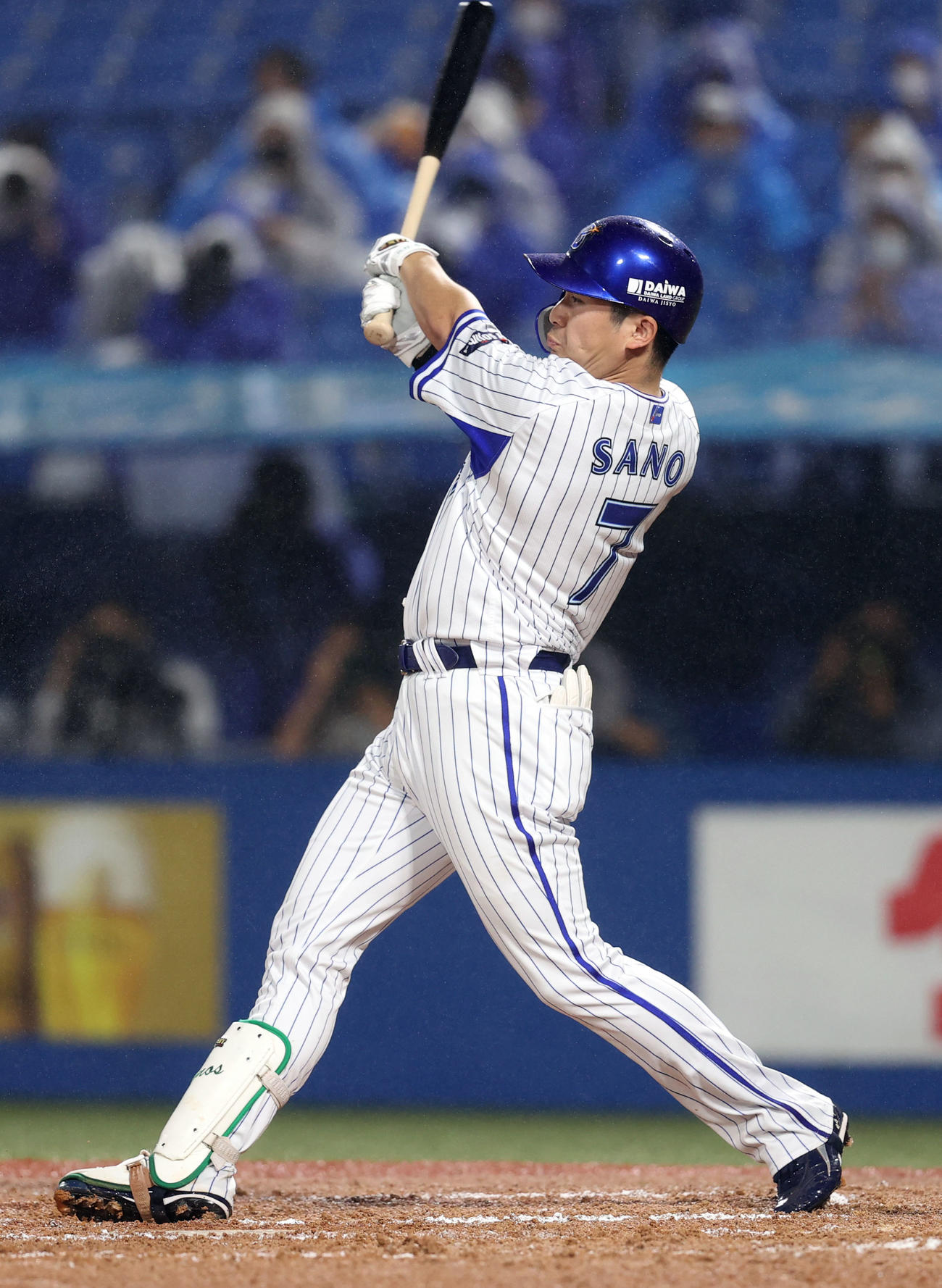 DeNA佐野恵太（2021年7月4日撮影）
