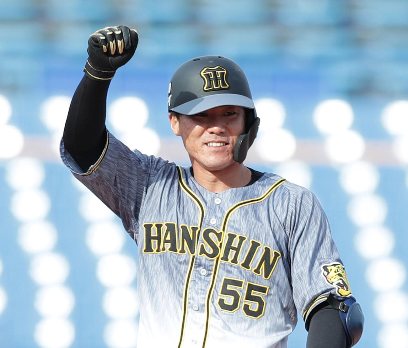 阪神陽川尚将（2021年5月4日撮影）