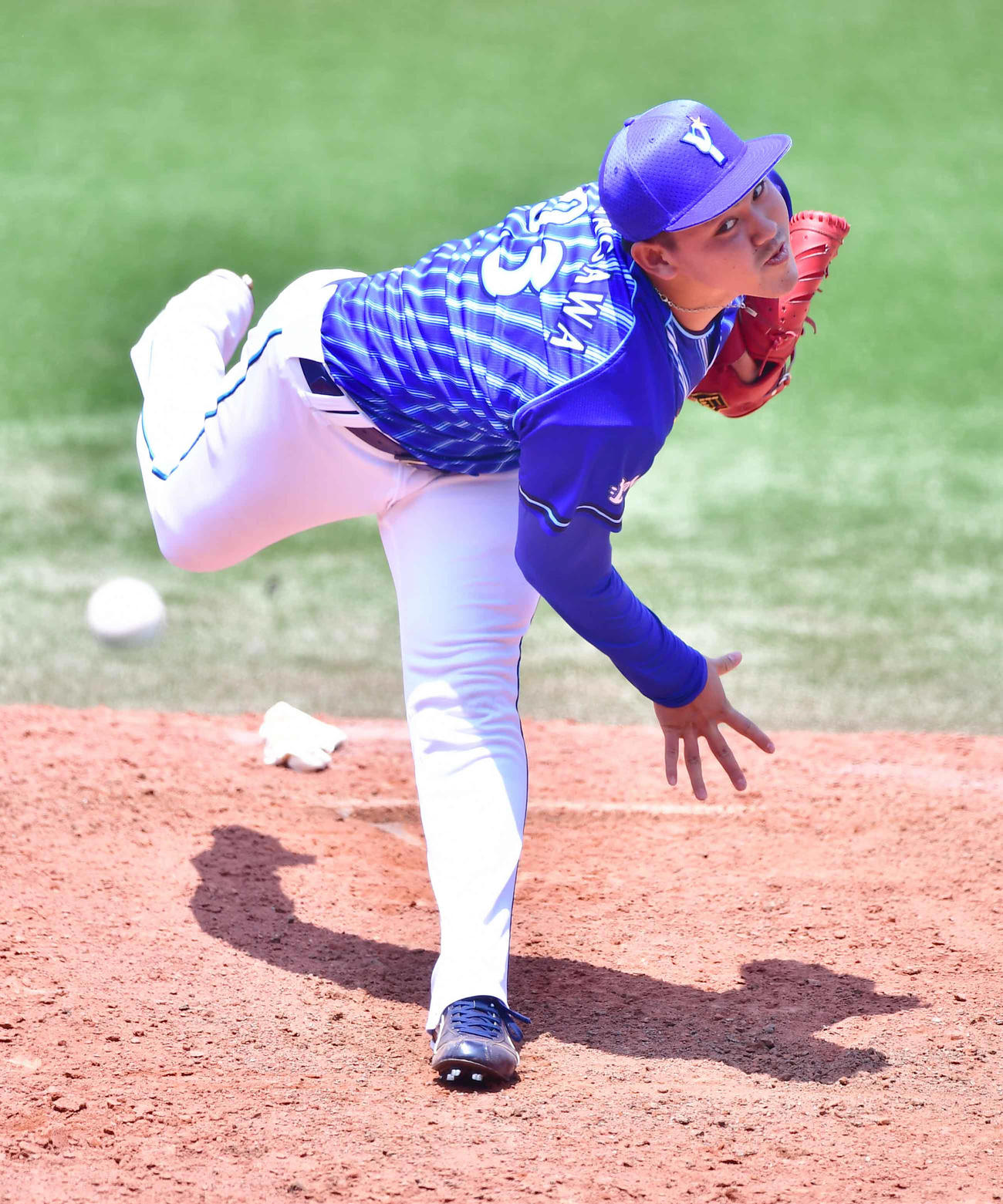 DeNA中川（20年6月撮影）