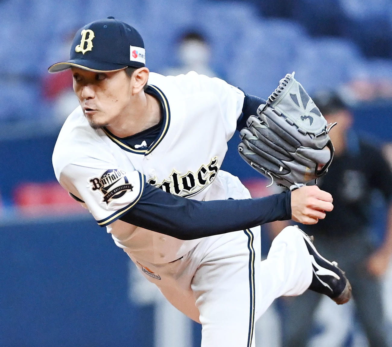 オリックス増井浩俊（2021年6月24日撮影）