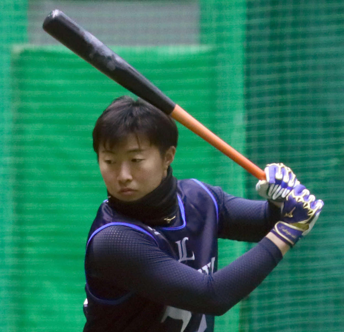 西武山村崇嘉（2021年1月11日・代表撮影）