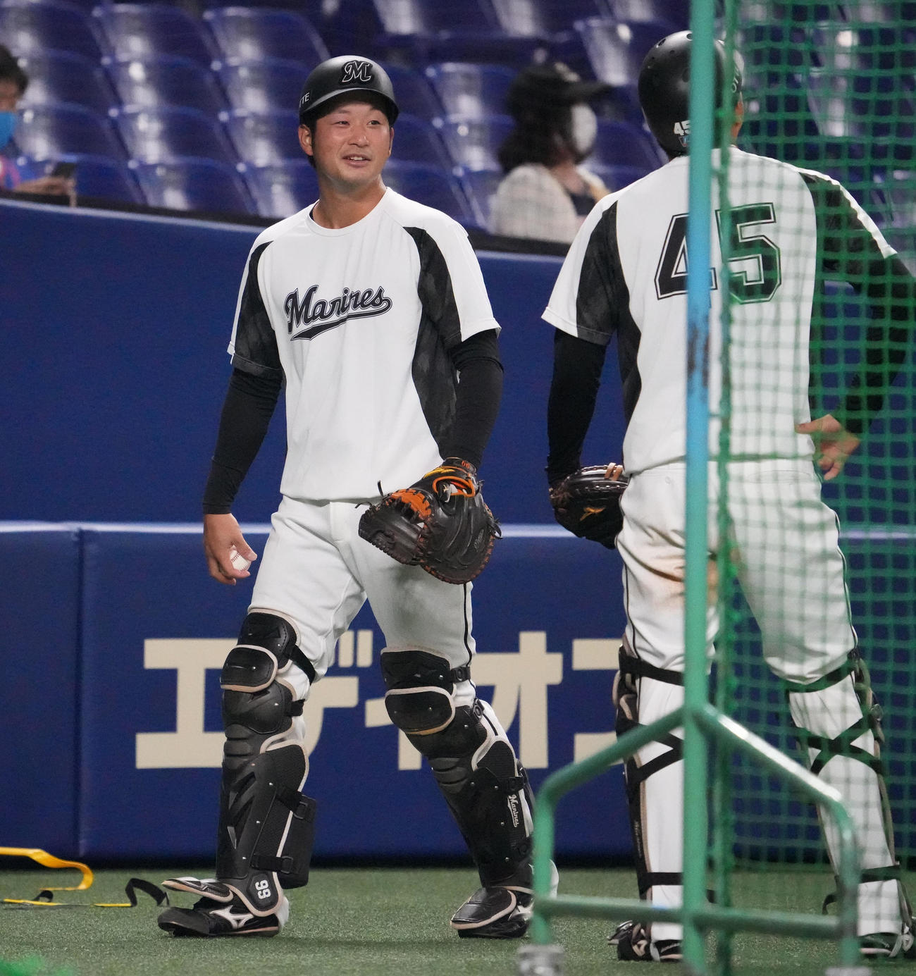 ロッテ柿沼友哉（2021年6月1日）