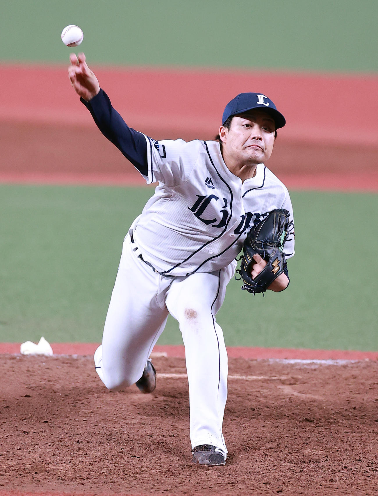 西武松本航（2021年5月22日撮影）