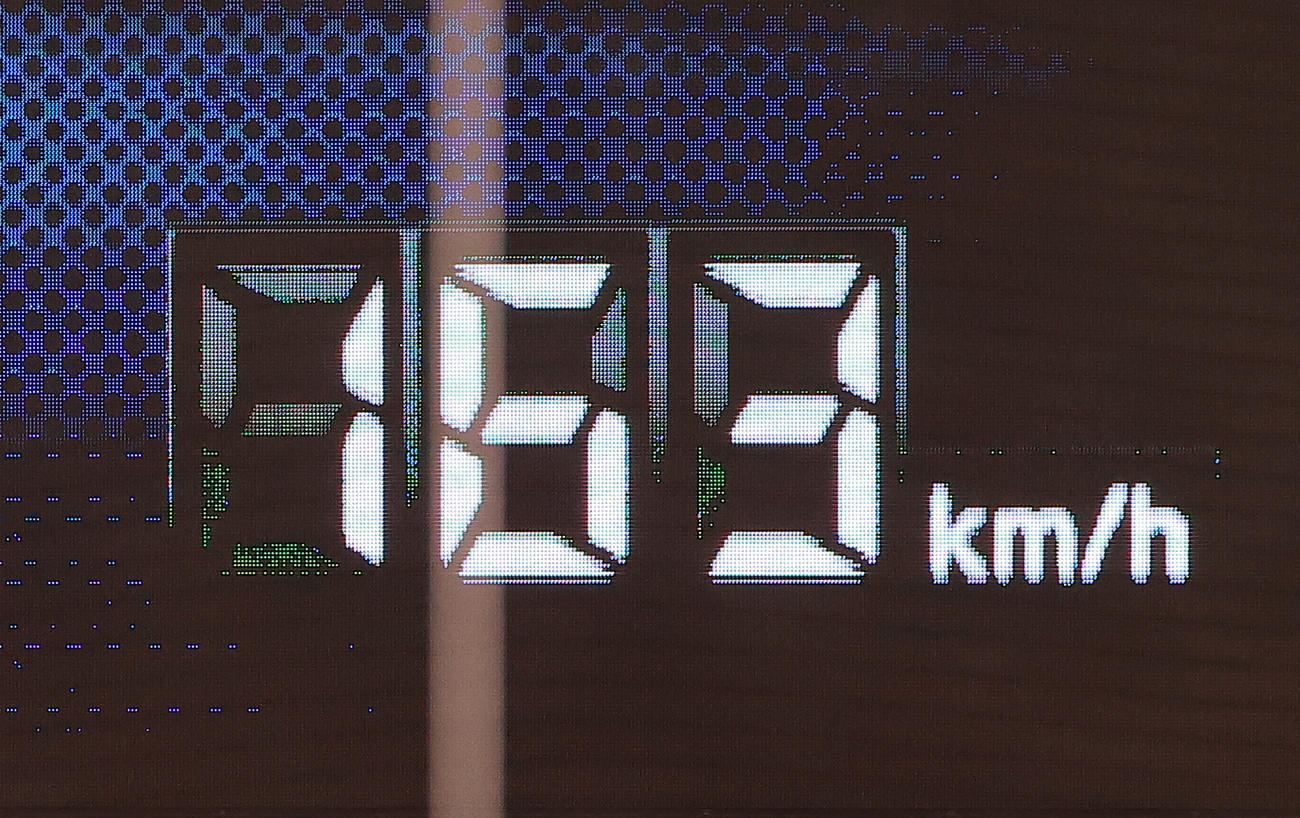全パ対全セ　8回裏全パで登板したビエイラの球速は163キロを記録（撮影・浅見桂子）