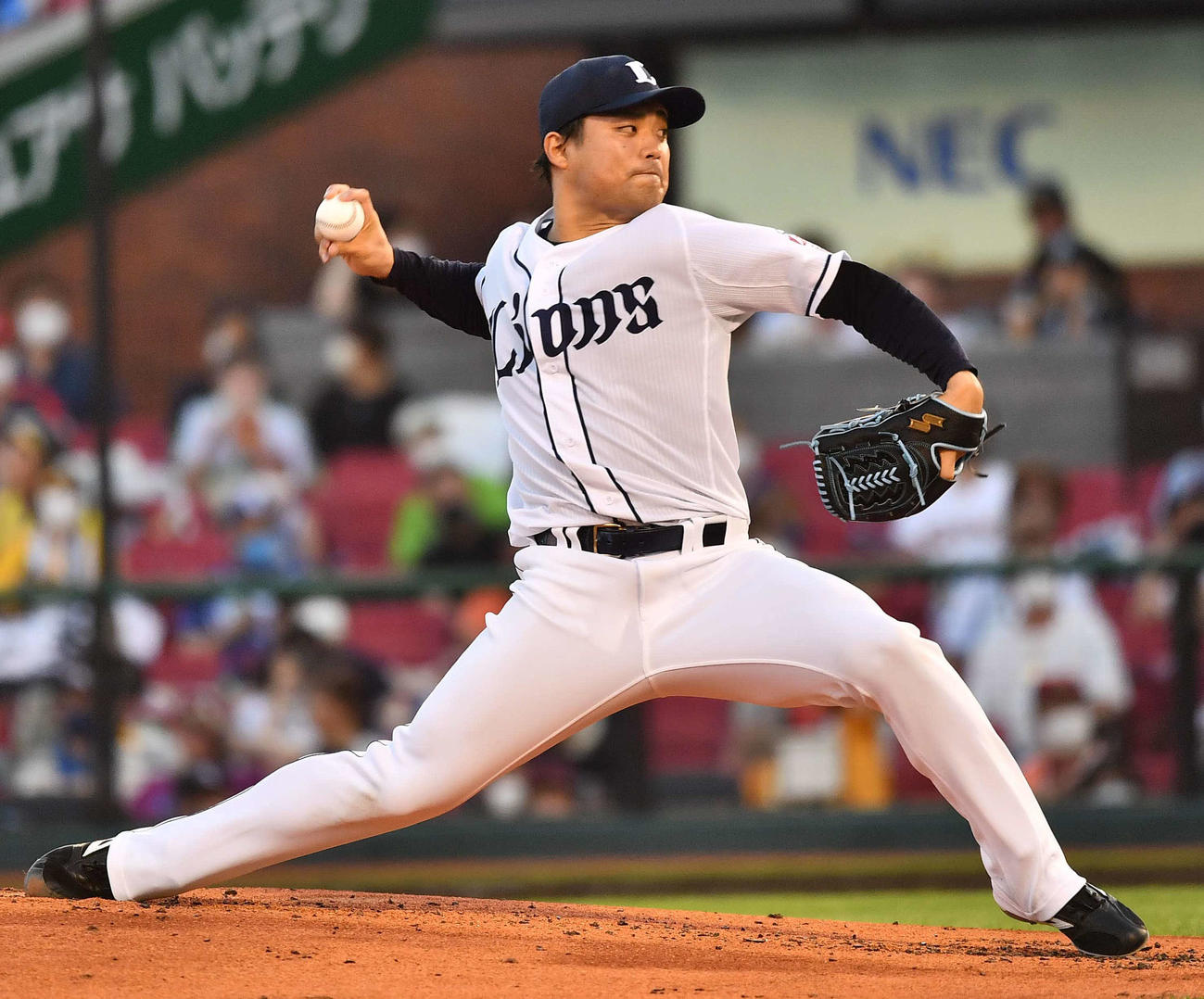 「マイナビオールスターゲーム2021」第2戦　全パ2番手の松本（撮影・上田博志）