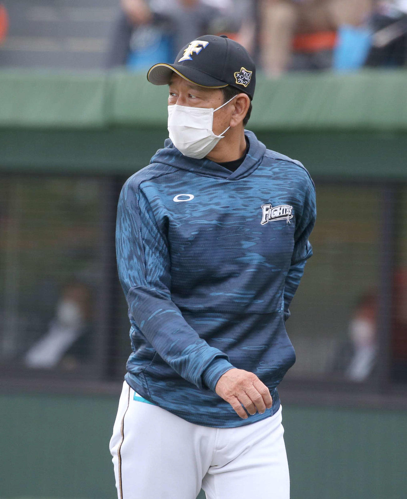 日本ハム栗山監督（2021年7月13日撮影）
