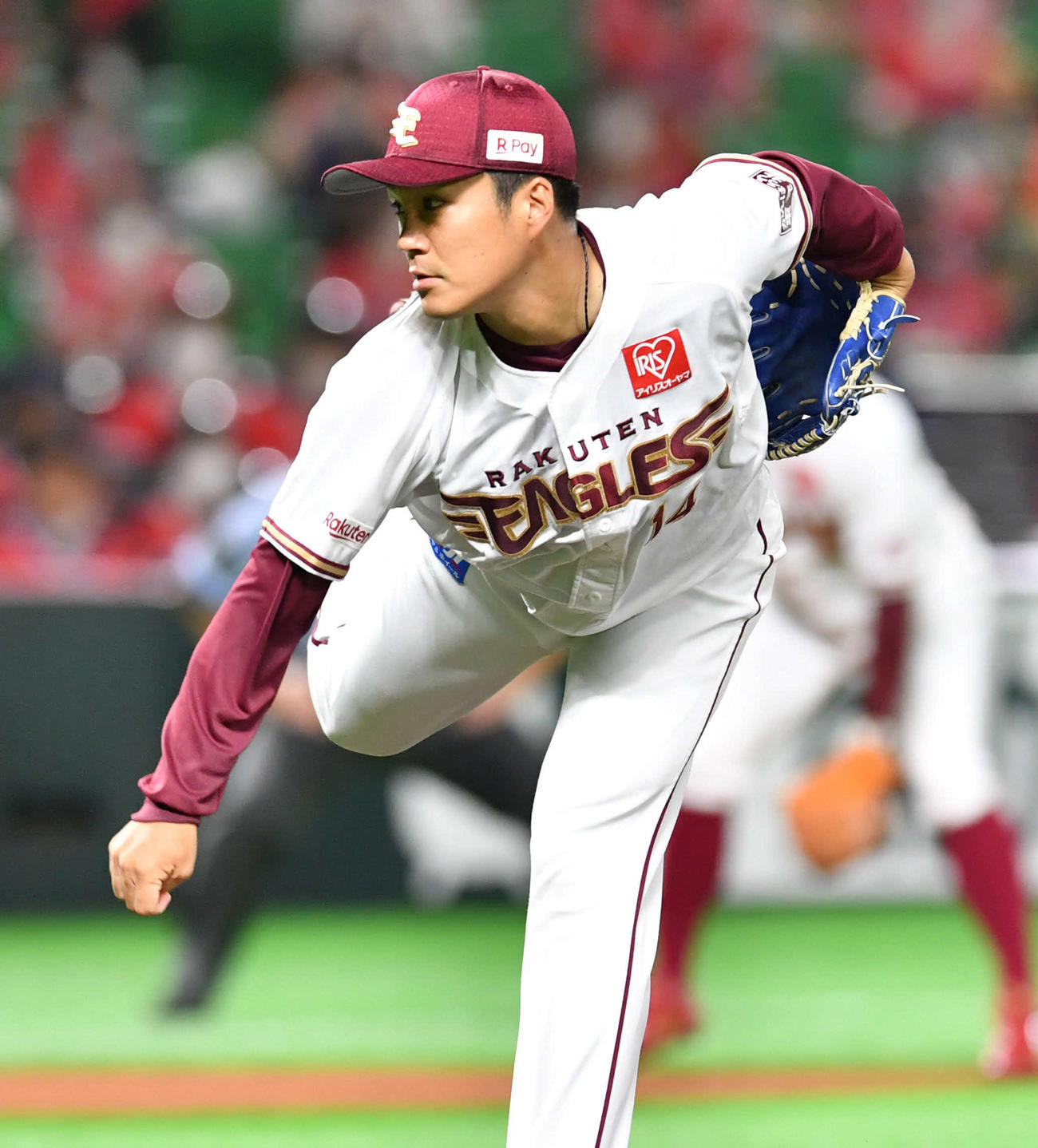 楽天則本昂大（2021年7月12日撮影）