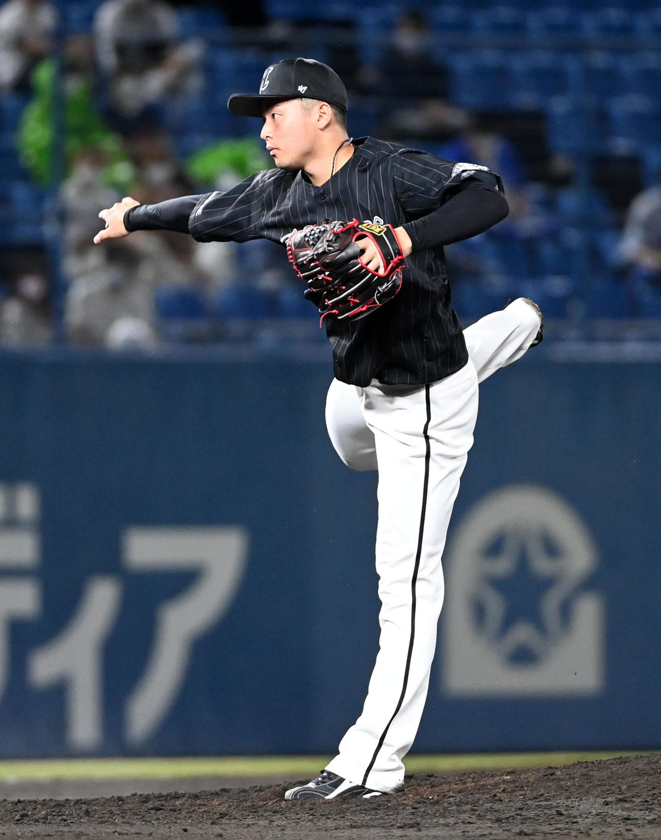 ロッテ横山陸人（2021年7月15日撮影）