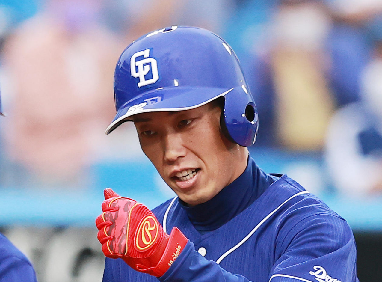 中日加藤翔平（21年6月撮影）