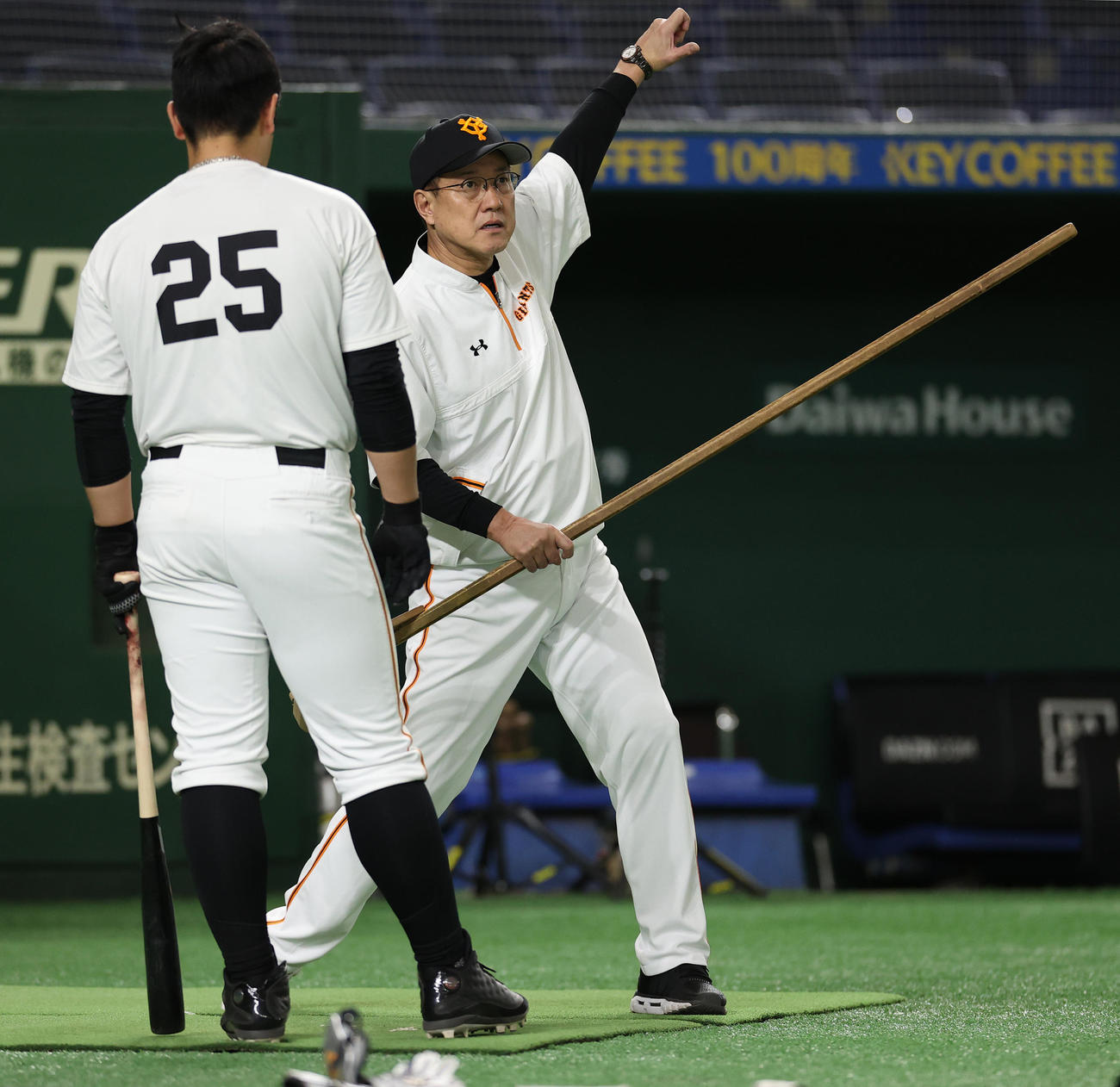 巨人原辰徳監督（2020年10月25日撮影）