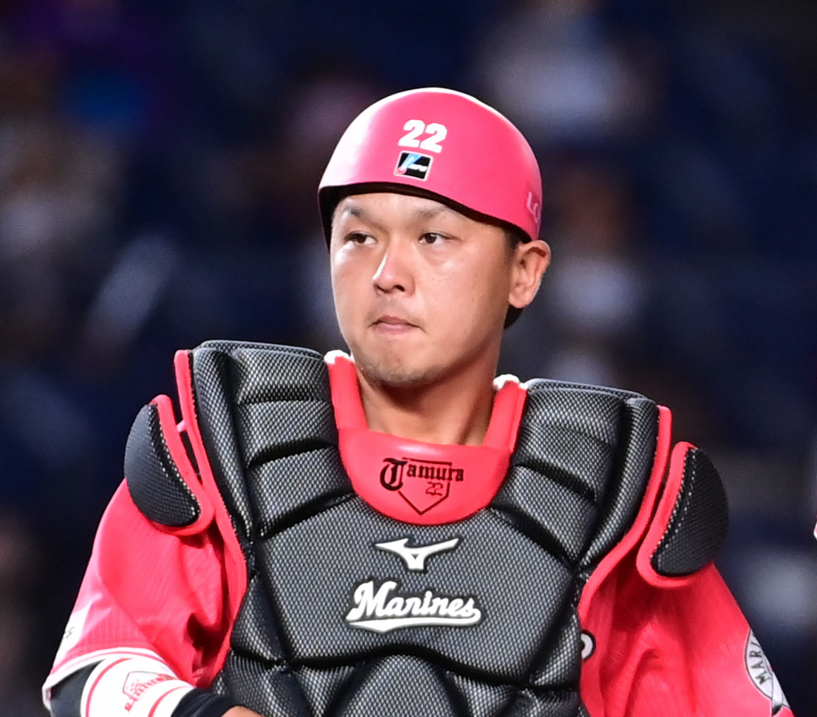 田村龍弘（2021年6月23日撮影）