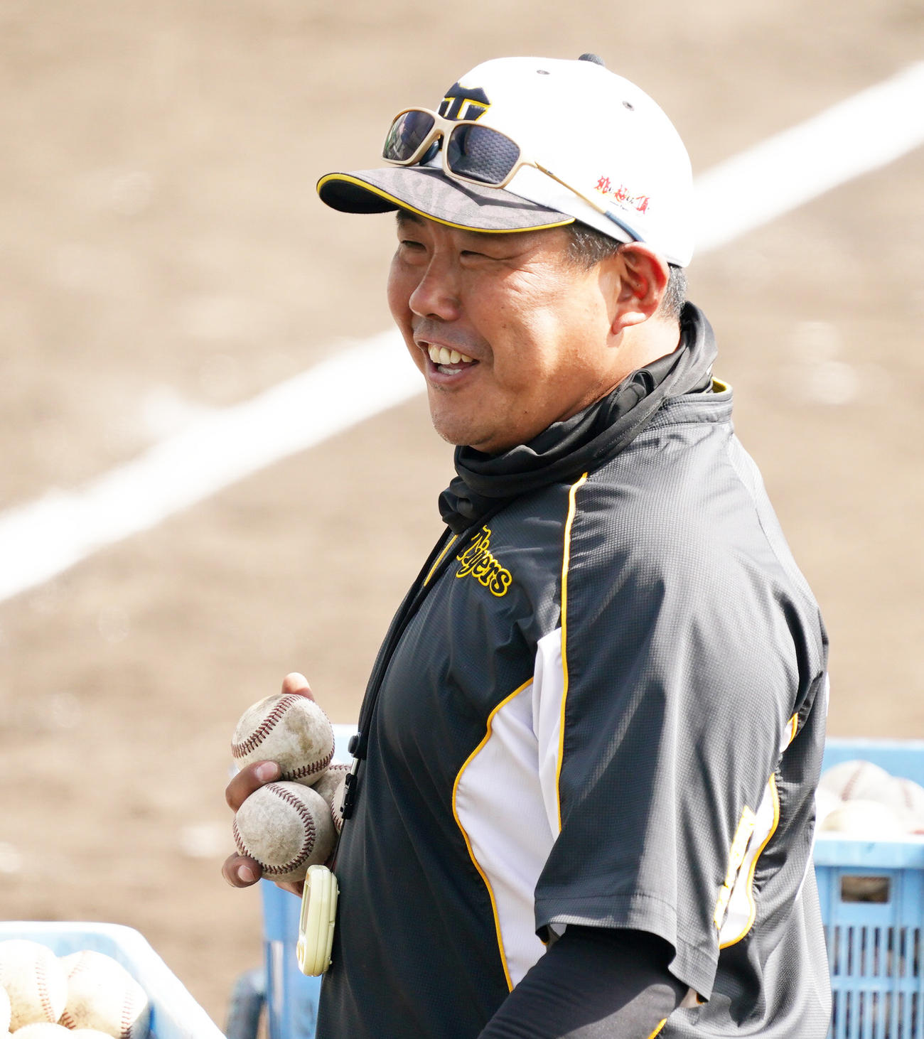 北川博敏打撃コーチ（2021年2月22日撮影）