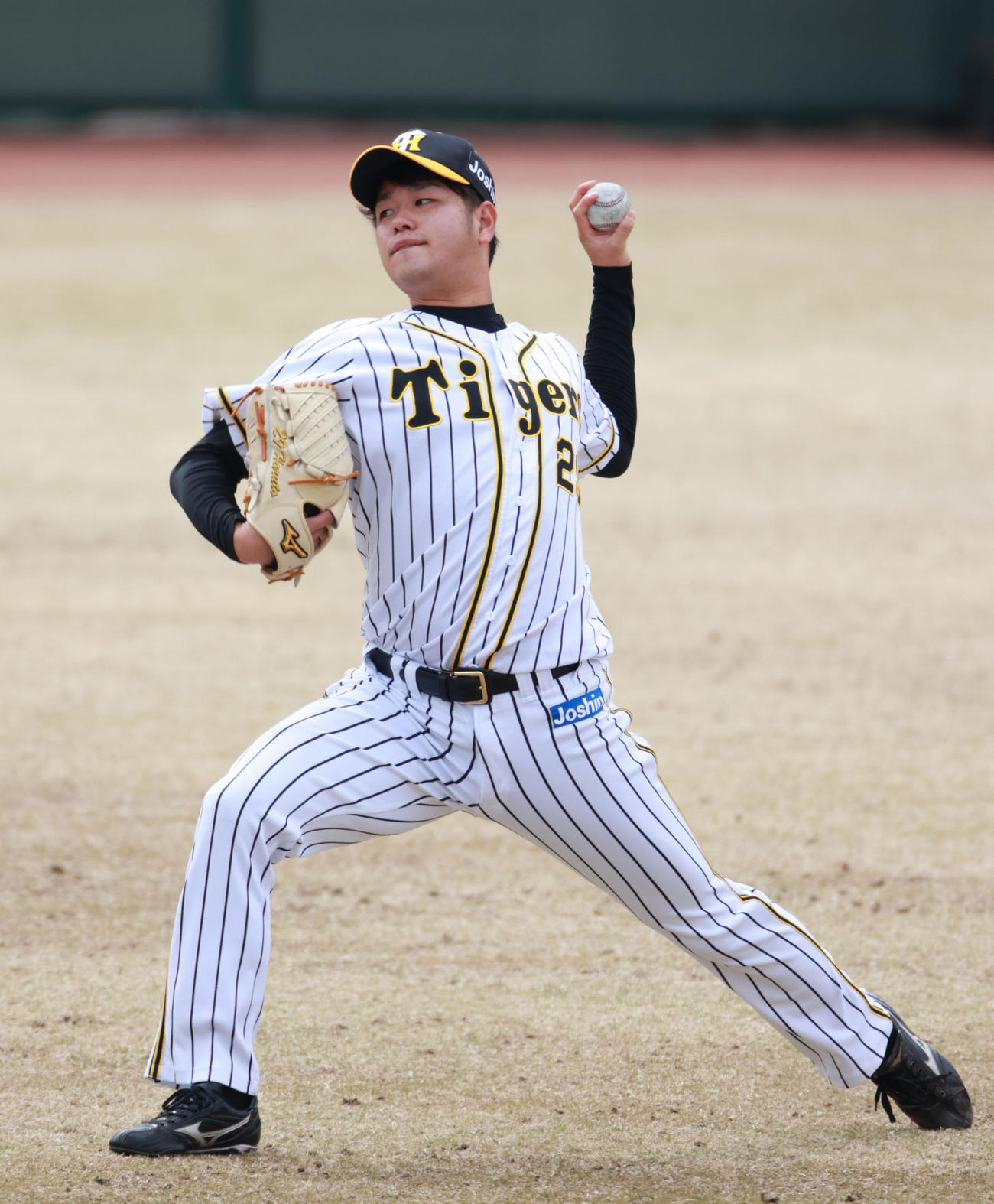 阪神高橋遥人（2021年3月20日代表撮影）