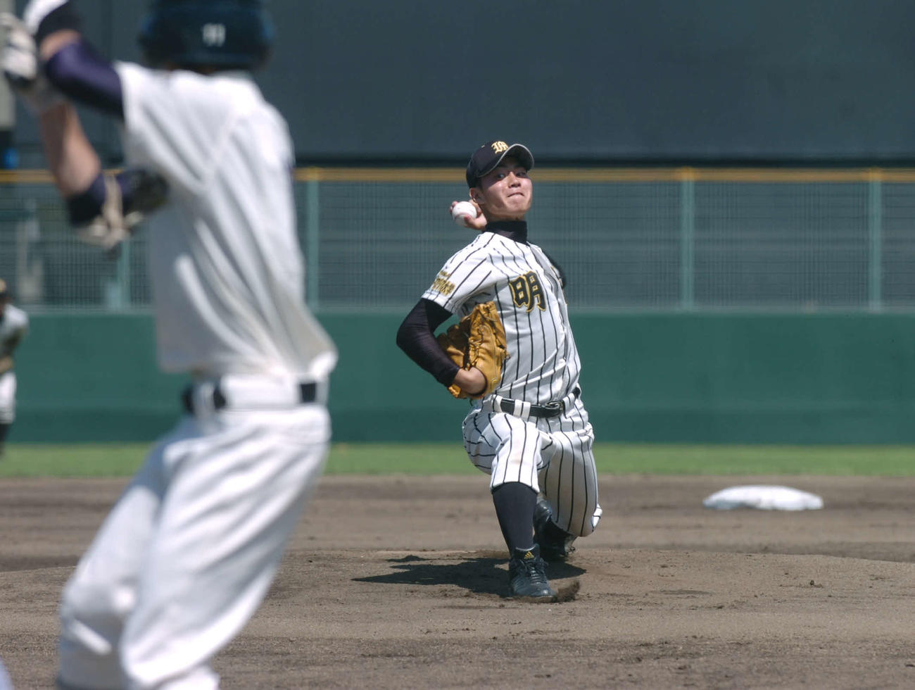 2013年　明桜時代の砂田　六郷戦で13三振奪って完封