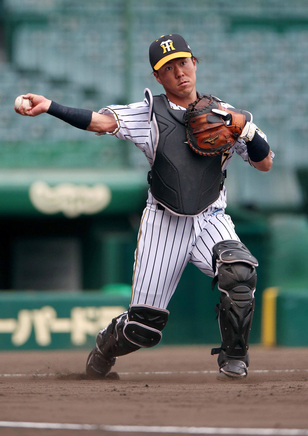 阪神長坂拳弥捕手＝2021年6月